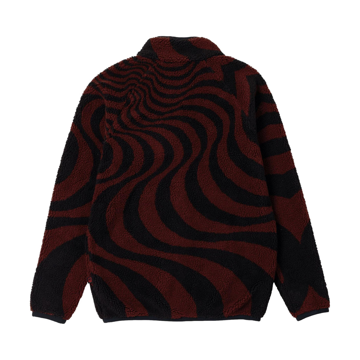 Spitfire Fleece Classic '87 Swirl Jacket Red - Venue Skateboards