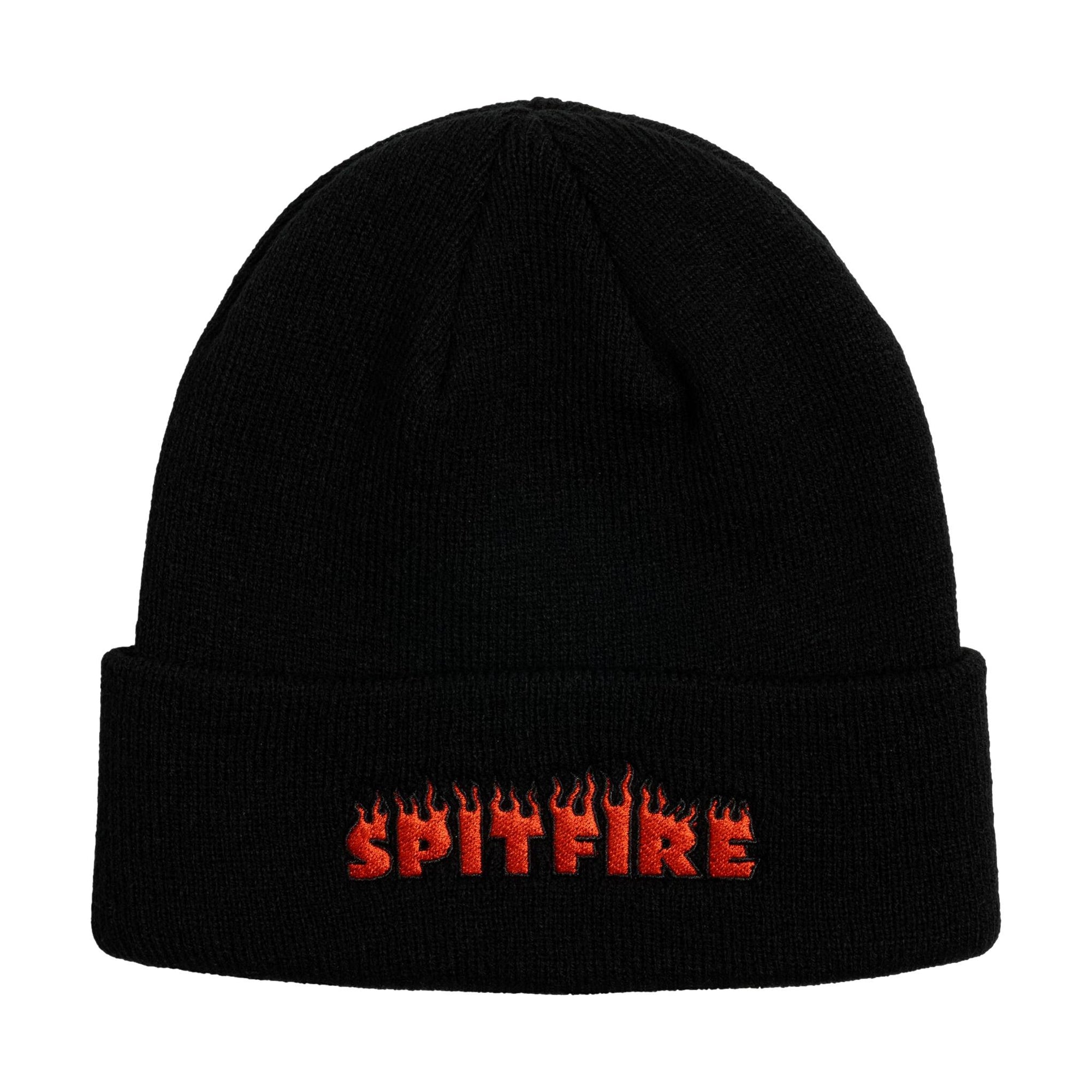 Spitfire Demonseed Cuff Beanie Black - Venue Skateboards