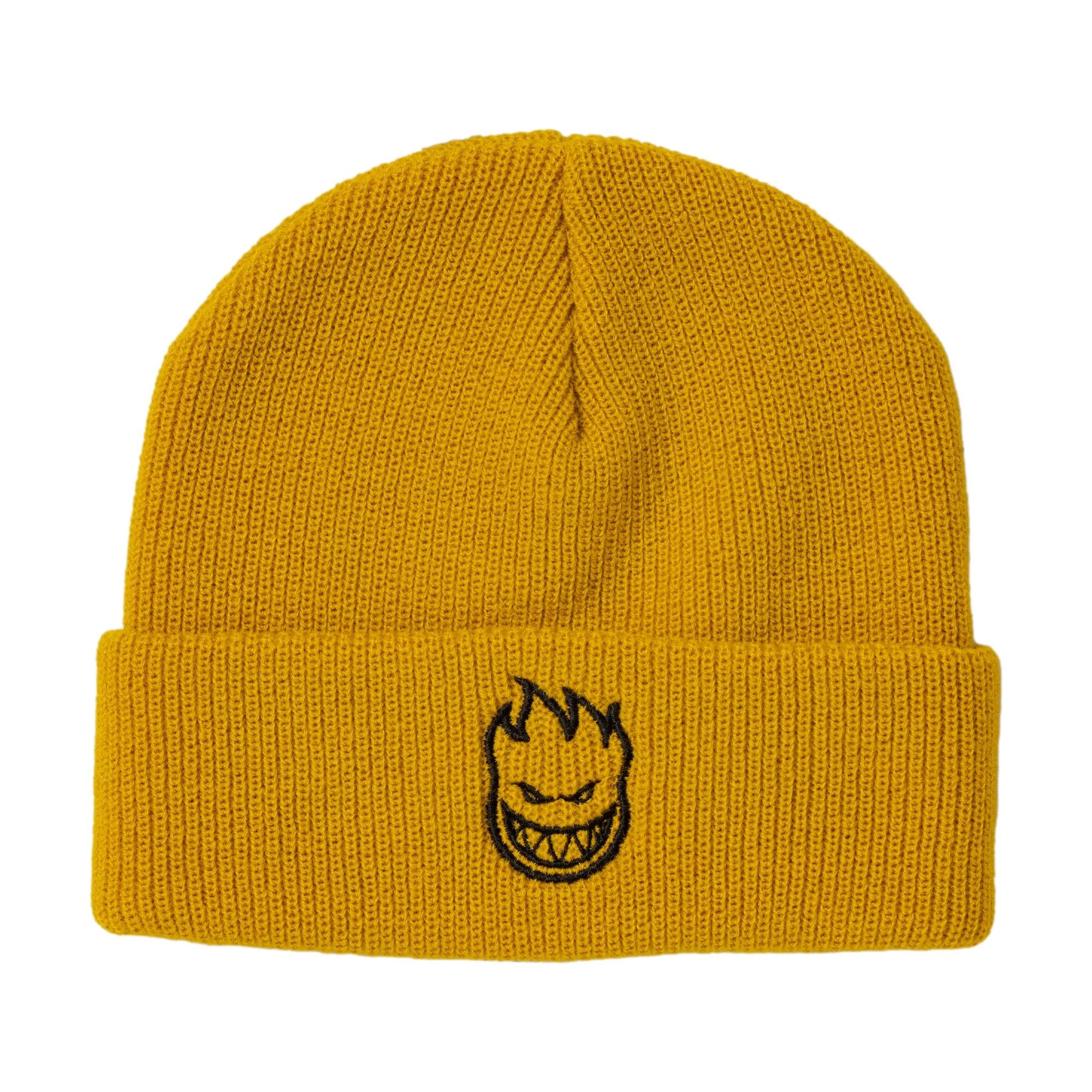 Spitfire Bighead Cuff Beanie Mustard- Venue Skateboards