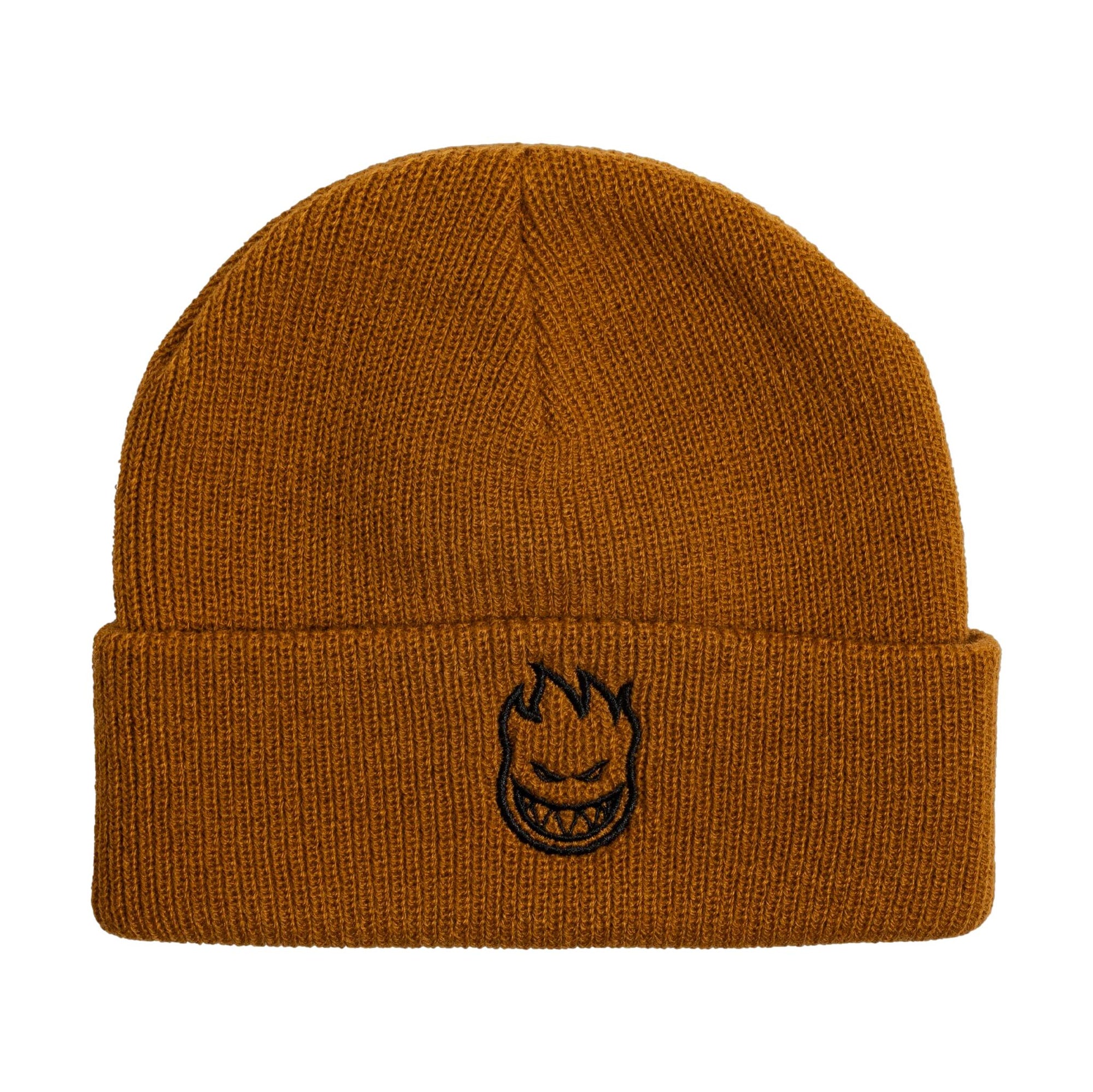 Spitfire Bighead Cuff Beanie Tan/Black - Venue Skateboards