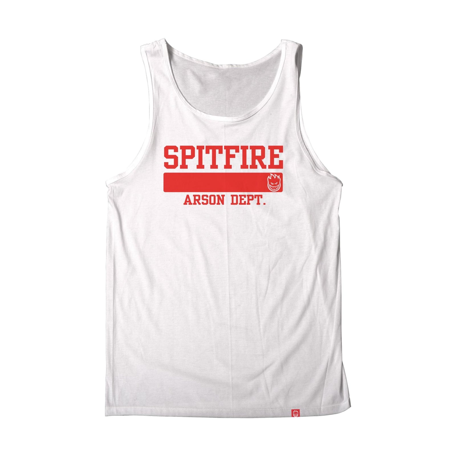 Spitfire Tank Arson Dept. White/Red - Venue Skateboards