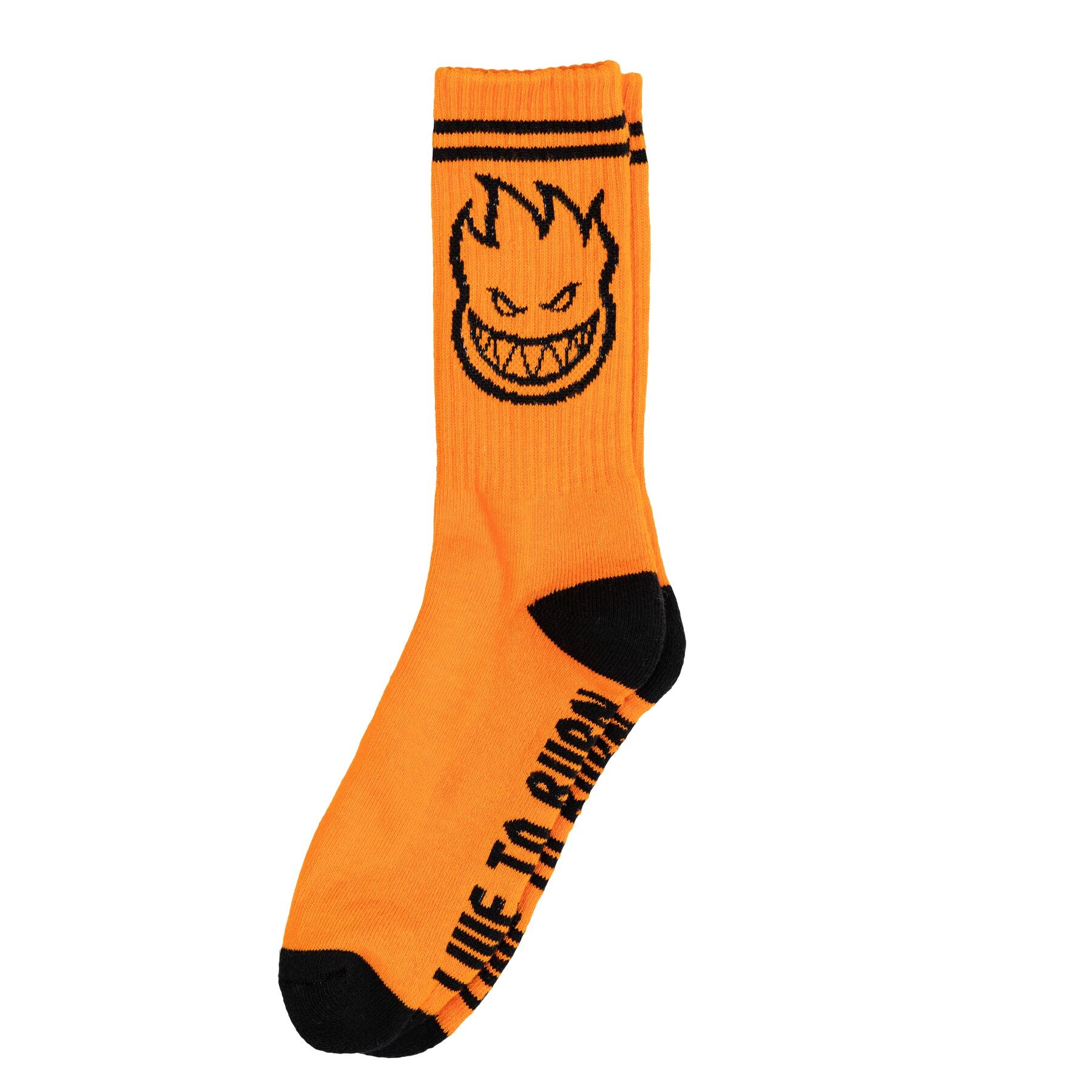 Spitfire Bighead Sock Orange/Black - Venue Skateboards