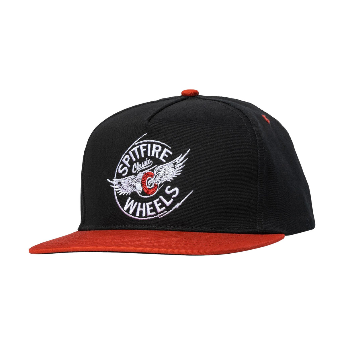 Spitfire Flying Classic Snapback Black/Red - Venue Skateboards