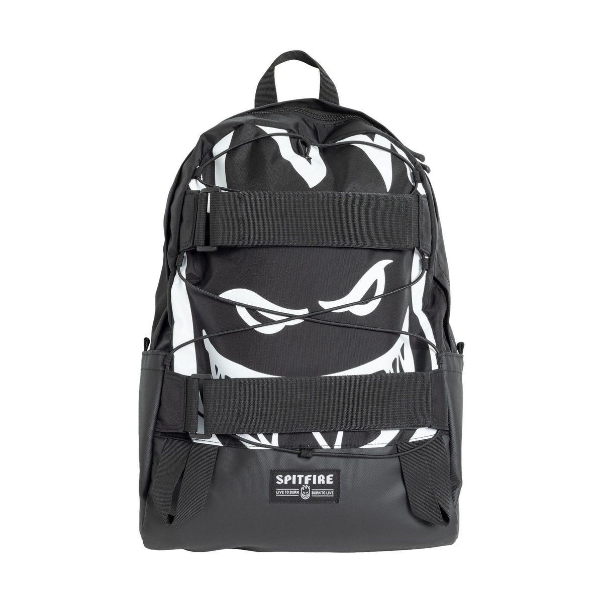 Spitfire Bighead Day Skate Backpack Black/White - Venue Skateboards