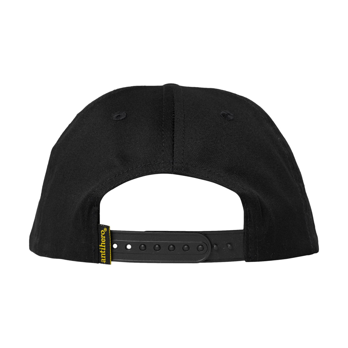 Anti Hero Basic Eagle Snapback Hat Black/Grey - Venue Skateboards