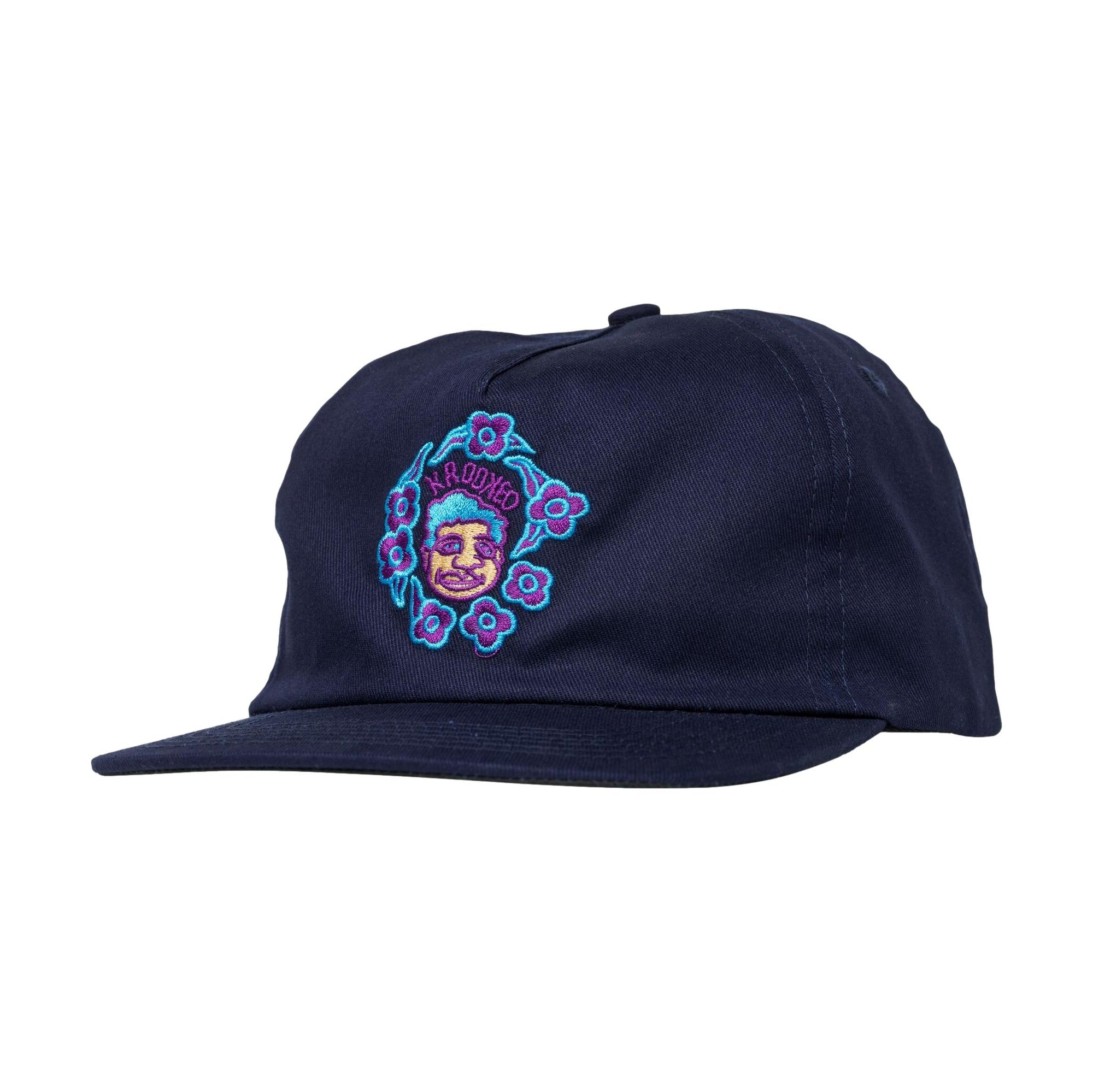 Krooked Sweatpants Redux Adjustable Hat Navy - Venue Skateboards