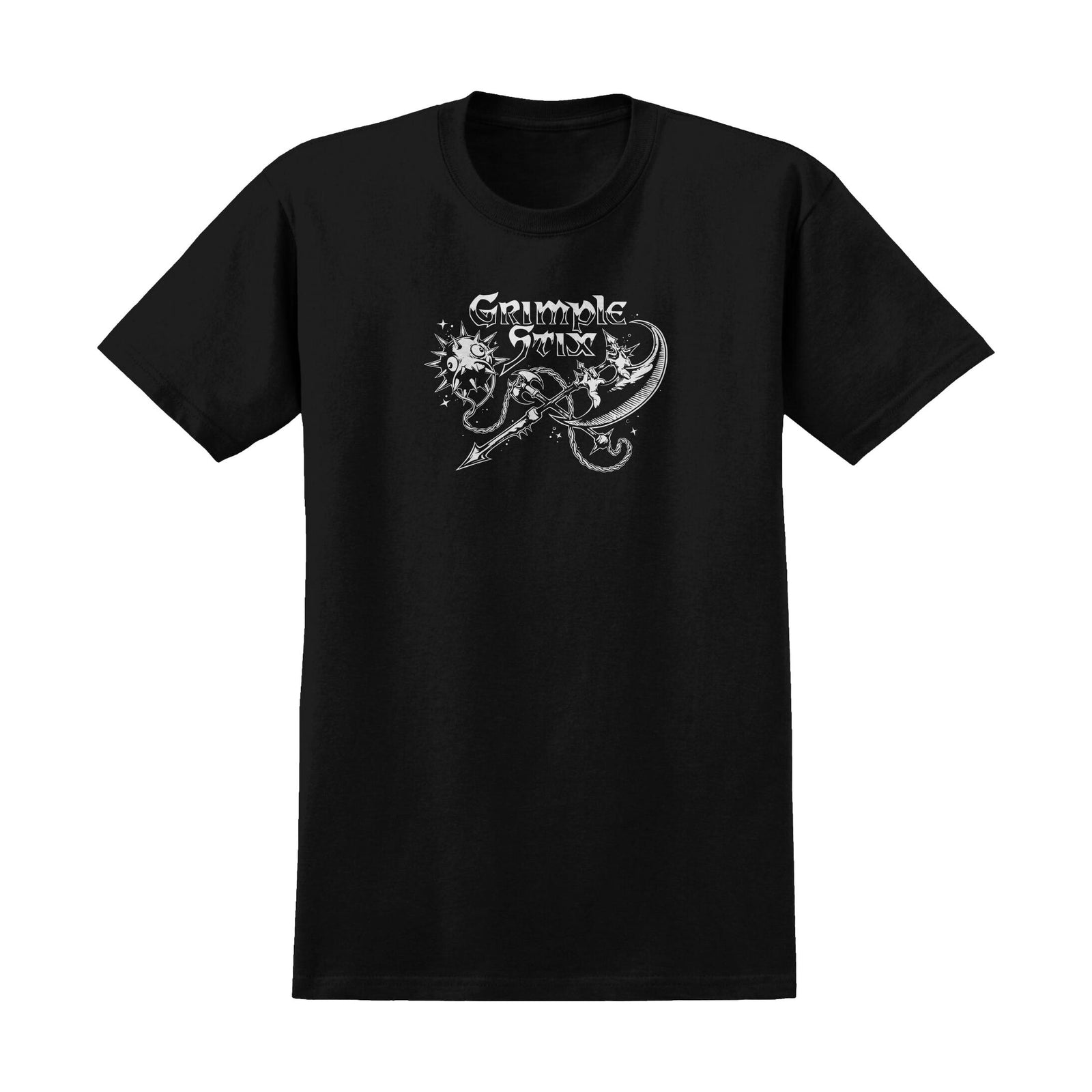 Anti Hero Grimple Stix Barbarians T-Shirt Black - Venue Skateboards