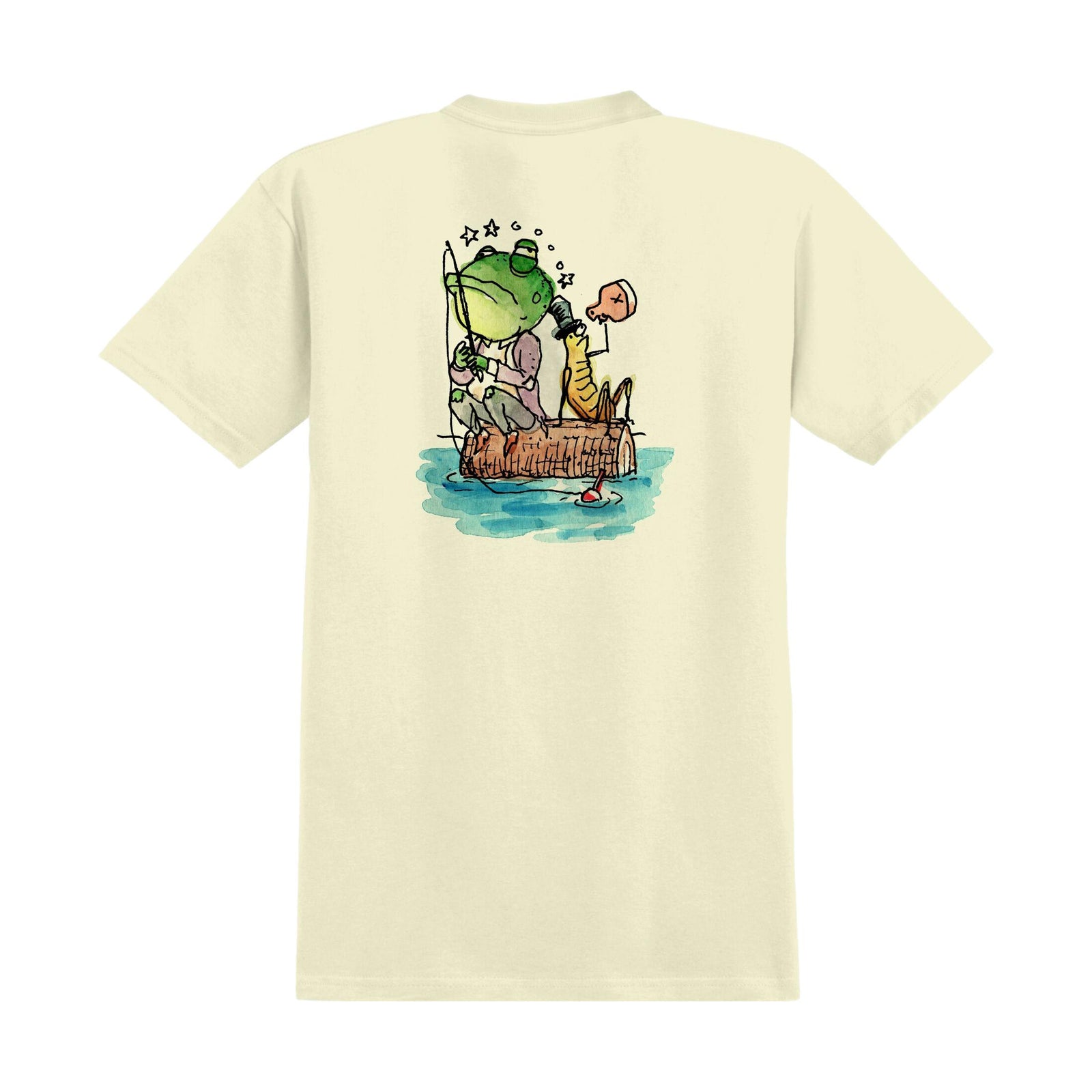 Anti Hero Roach & Toad T-Shirt Cream - Venue Skateboards