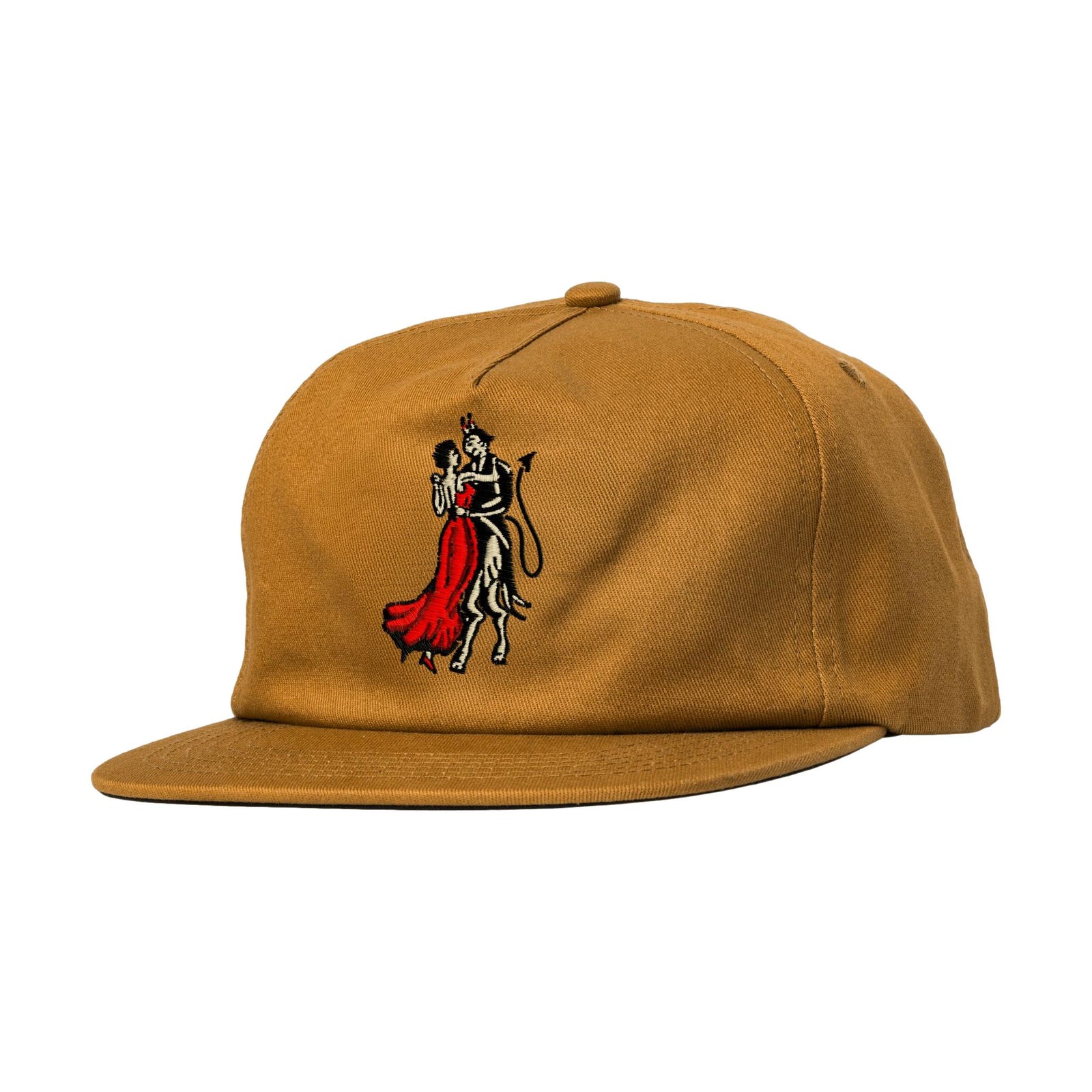 Real Dance w/Devil Snapback Lt. Brown - Venue Skateboards