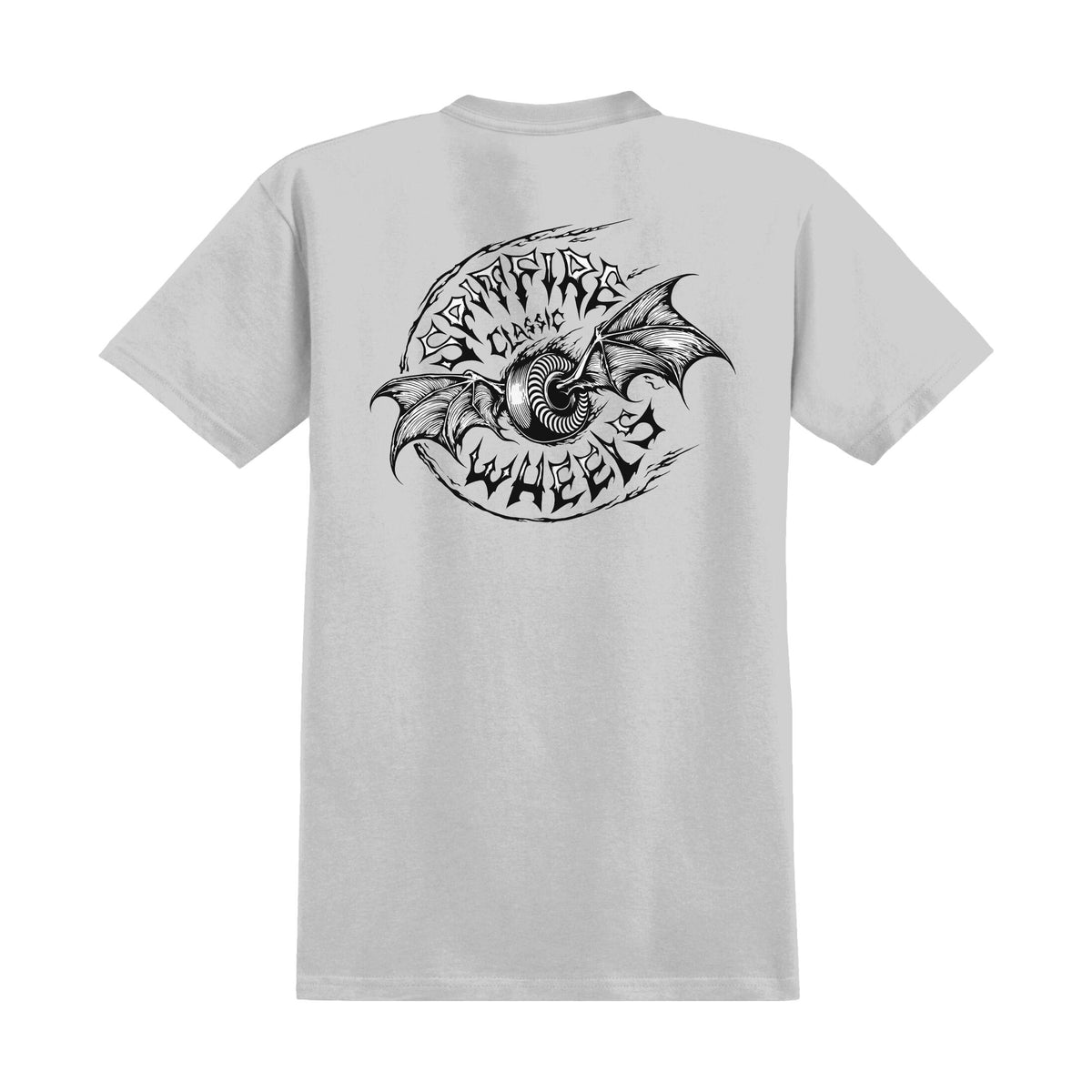Spitfire Batwing Classic Fill Tee Silver
