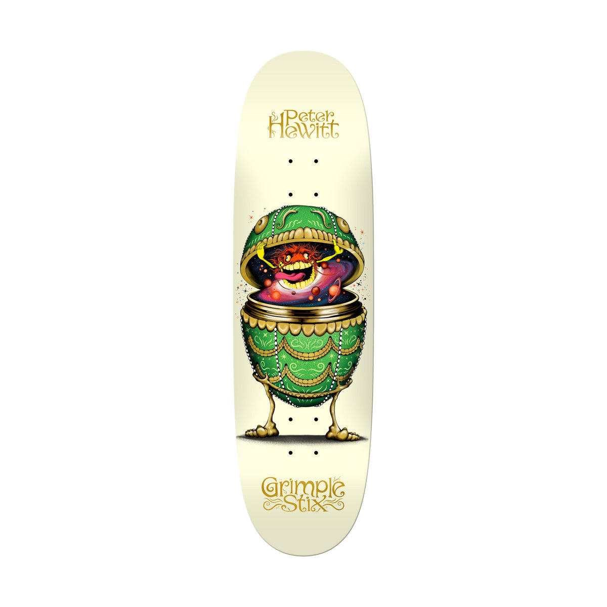 Anti Hero Hewitt Grimple Stix Fabrage Egg 8.75" Deck - Venue Skateboards