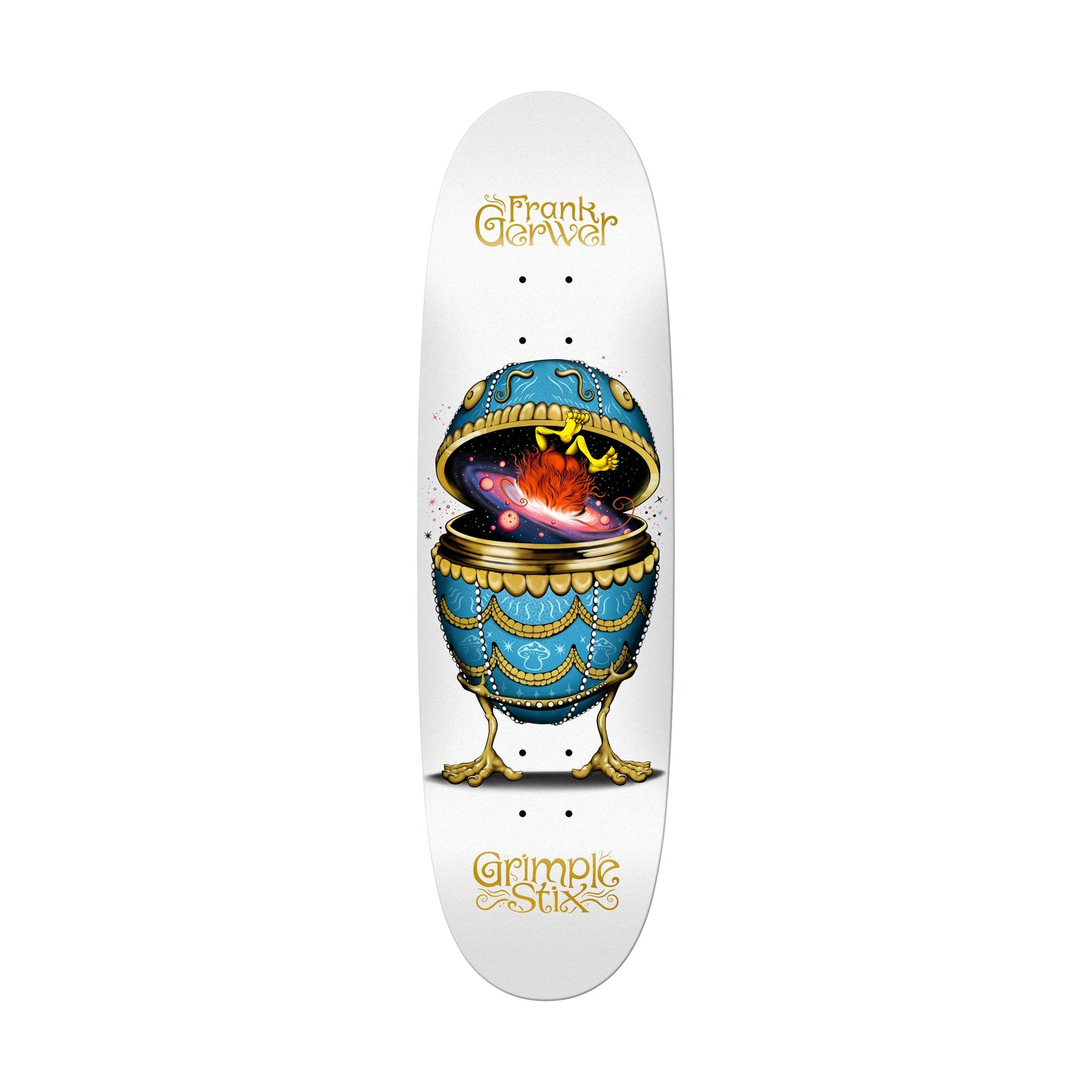 Anti Hero Gerwer Grimple Stix Fabrage Egg 9.1" Deck - Venue Skateboards