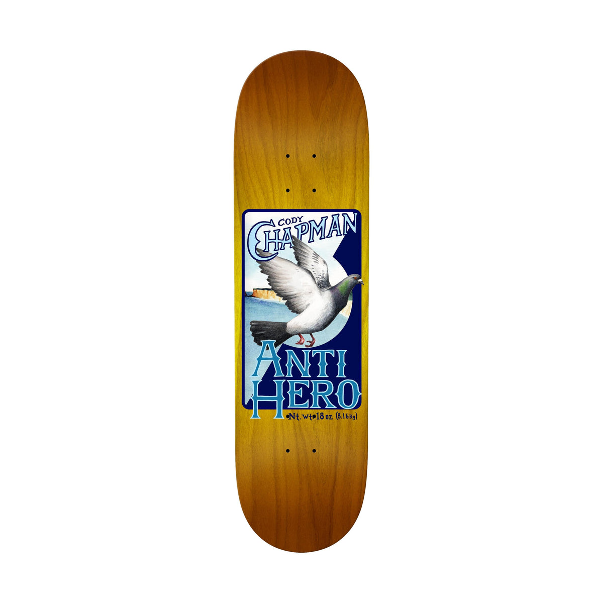 Anti Hero Chapman Homers 8.32" Deck - Venue Skateboards
