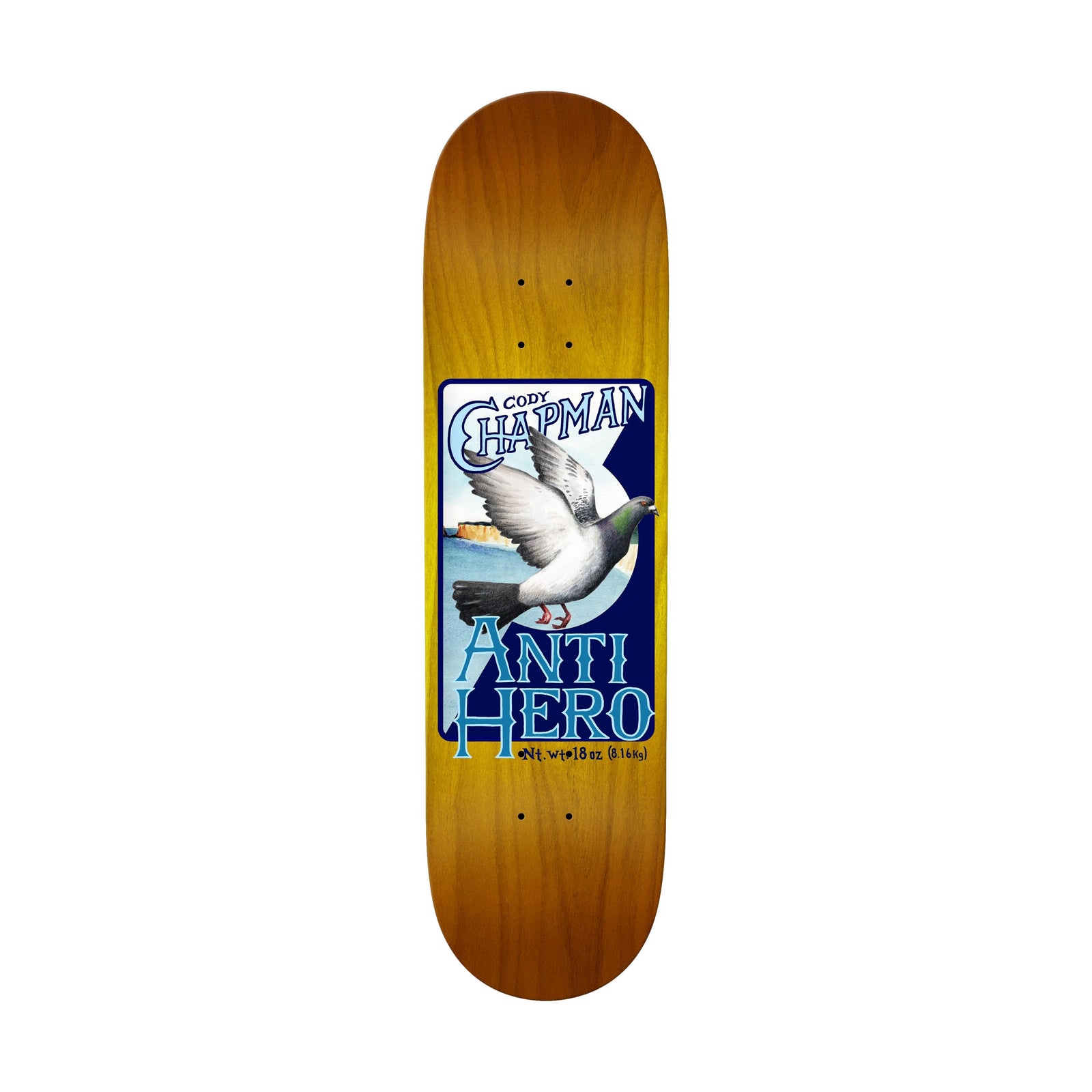 Anti Hero Chapman Homers 8.32" Deck - Venue Skateboards