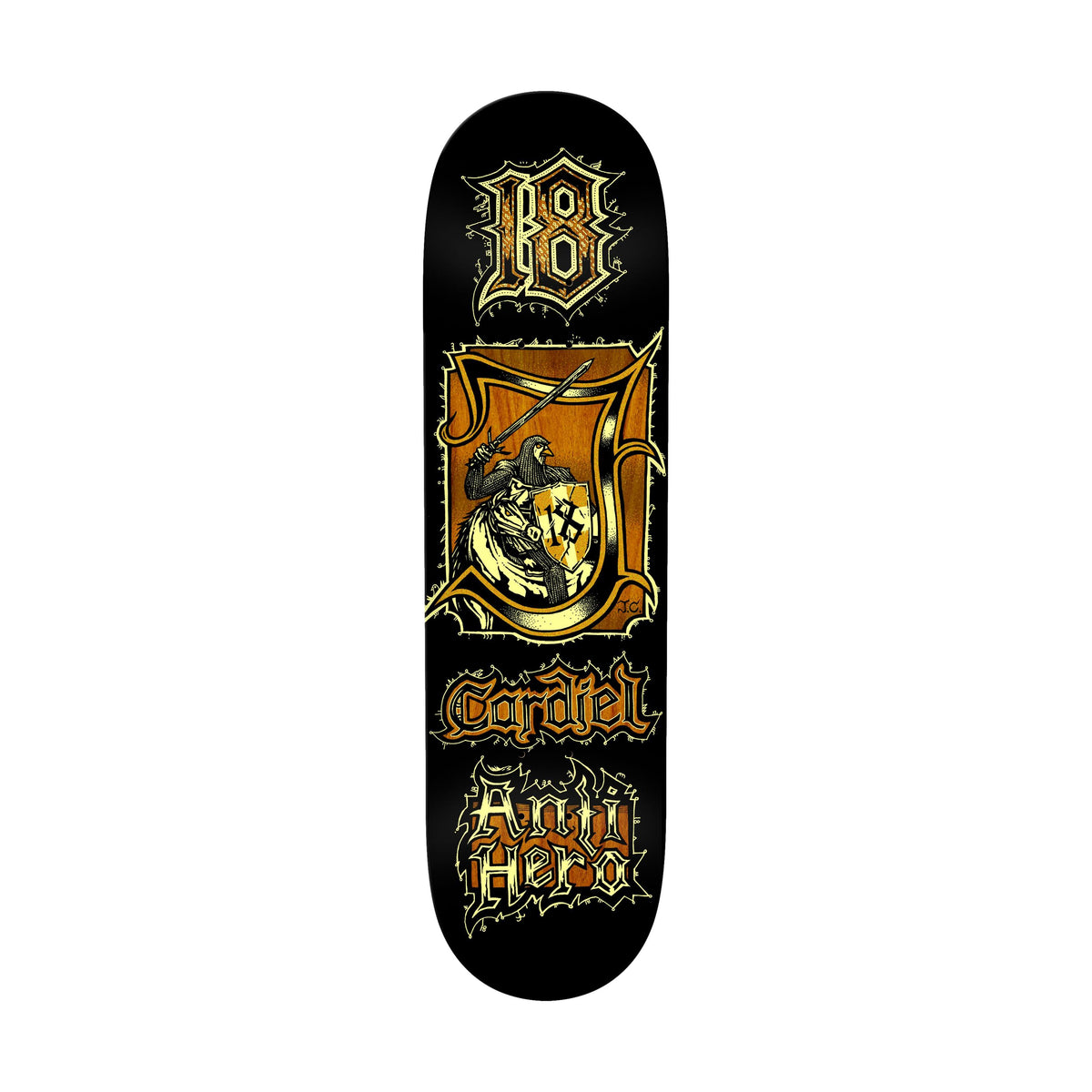 Anti Hero Cardiel Medieval 8.62" Deck - Venue Skateboards