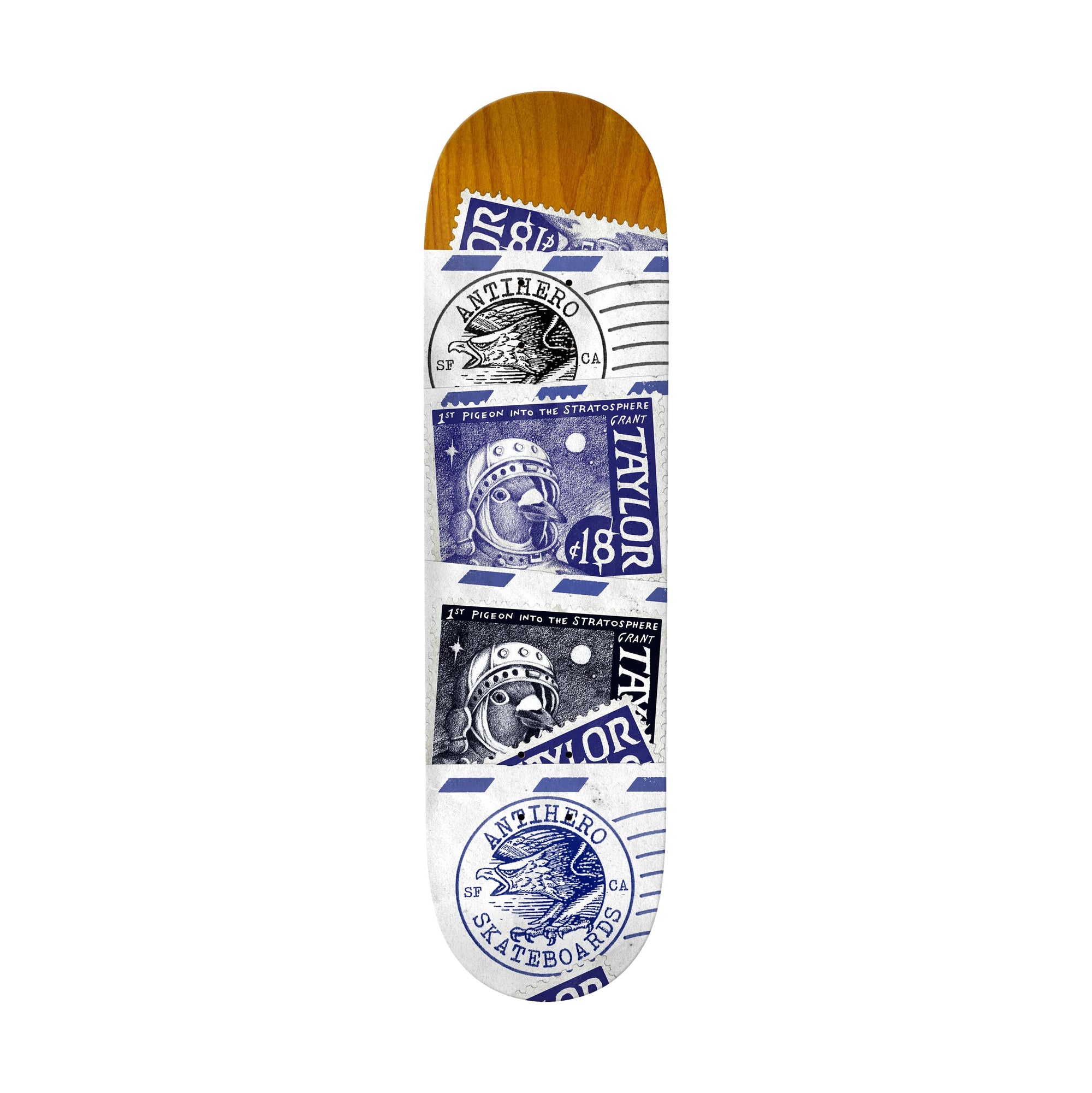 Anti Hero Grant Postal 8.38" Deck - Venue Skateboards
