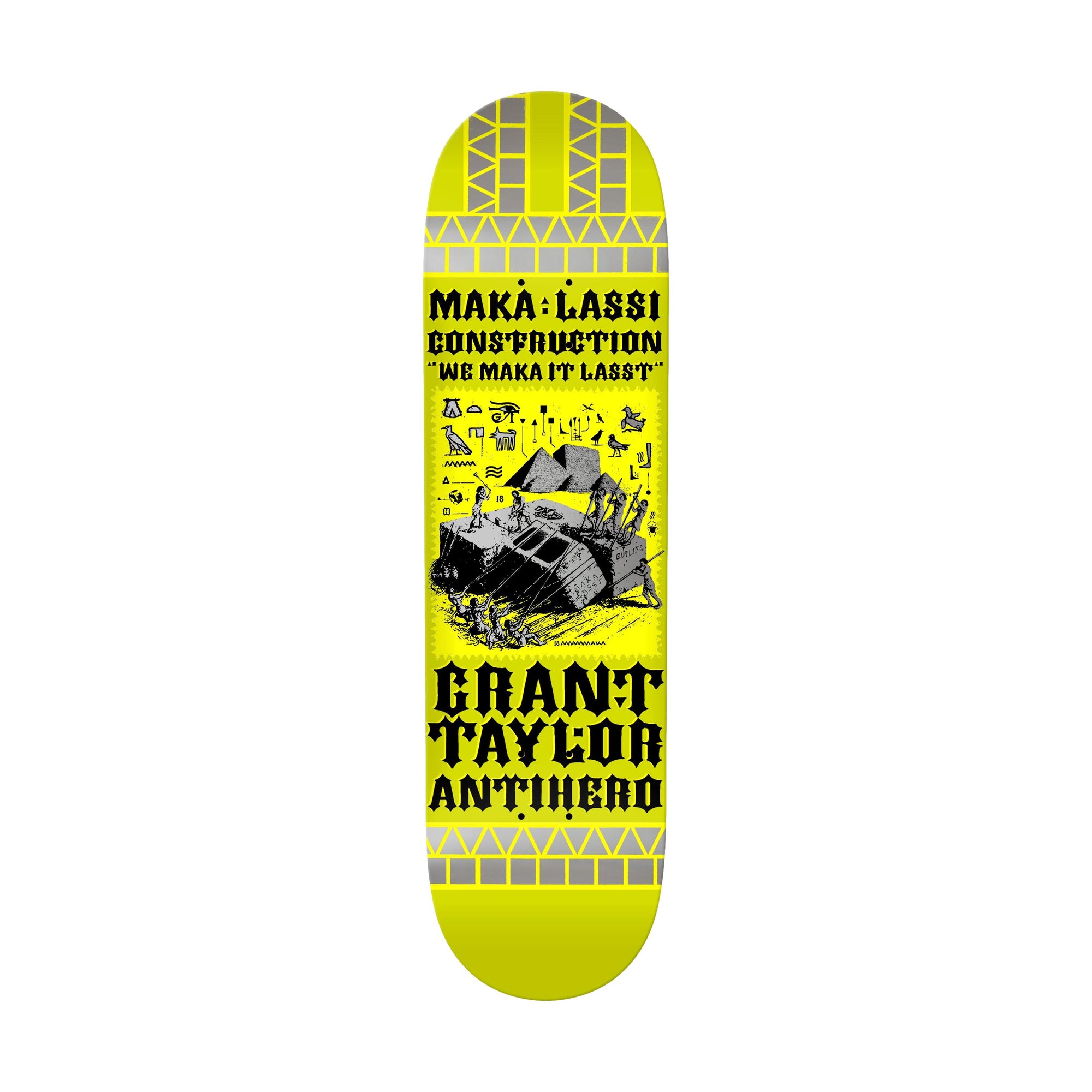 Anti Hero Grant Makalassi Construction Renovated 8.38" Deck - Venue Skateboards