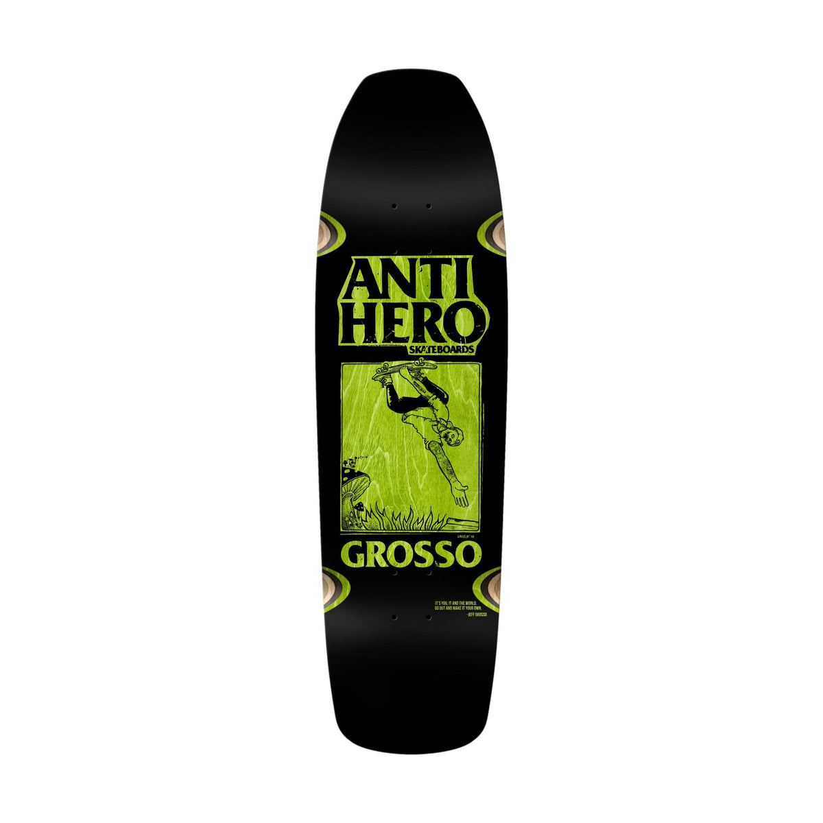 Anti Hero SSD25 Grosso Black 9.25&quot; Deck - Venue Skateboards