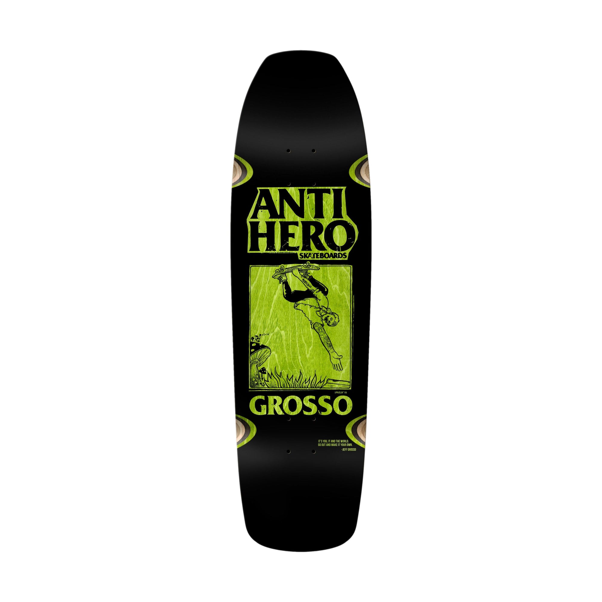 Anti Hero SSD25 Grosso Black 9.25" Deck - Venue Skateboards