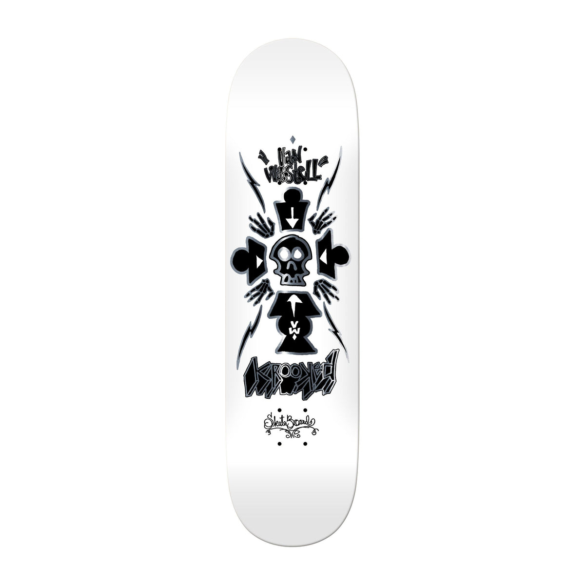 Krooked Wastell Redux 8.25&quot; TF Deck - Venue Skateboards