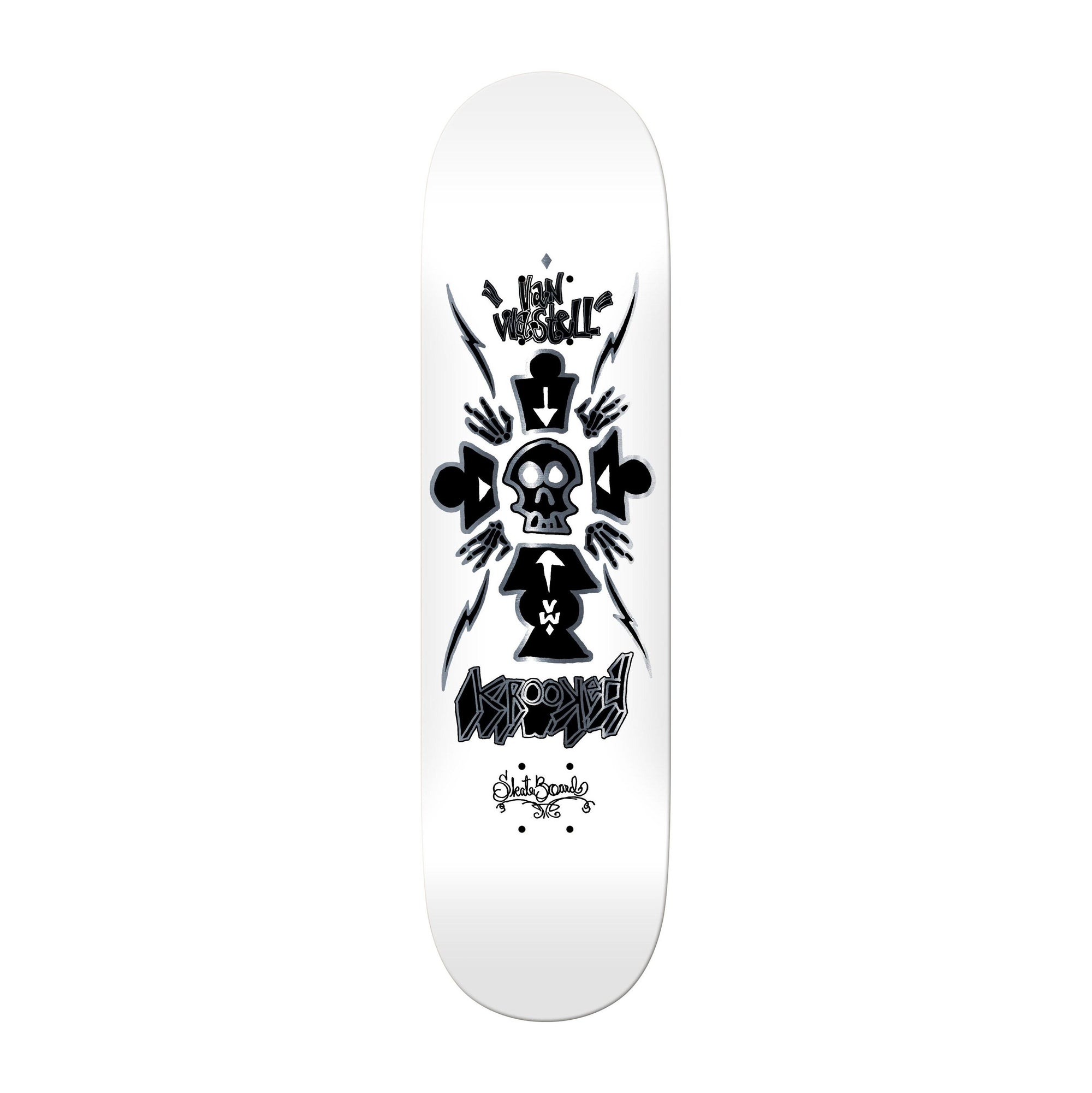 Krooked Wastell Redux 8.25" TF Deck - Venue Skateboards