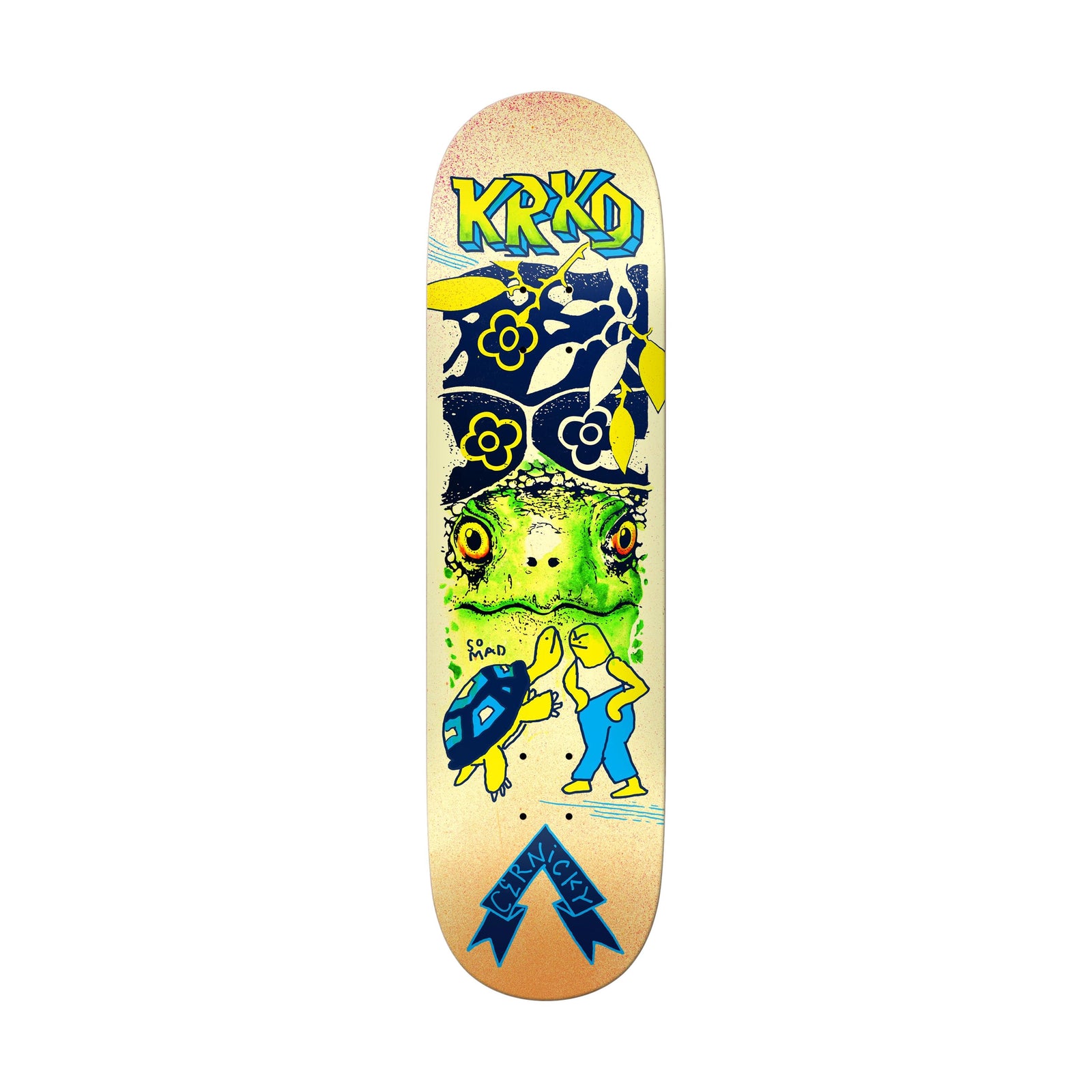 Krooked Cernicky Mad Turtle TF 8.5" Deck - Venue  Skateboards