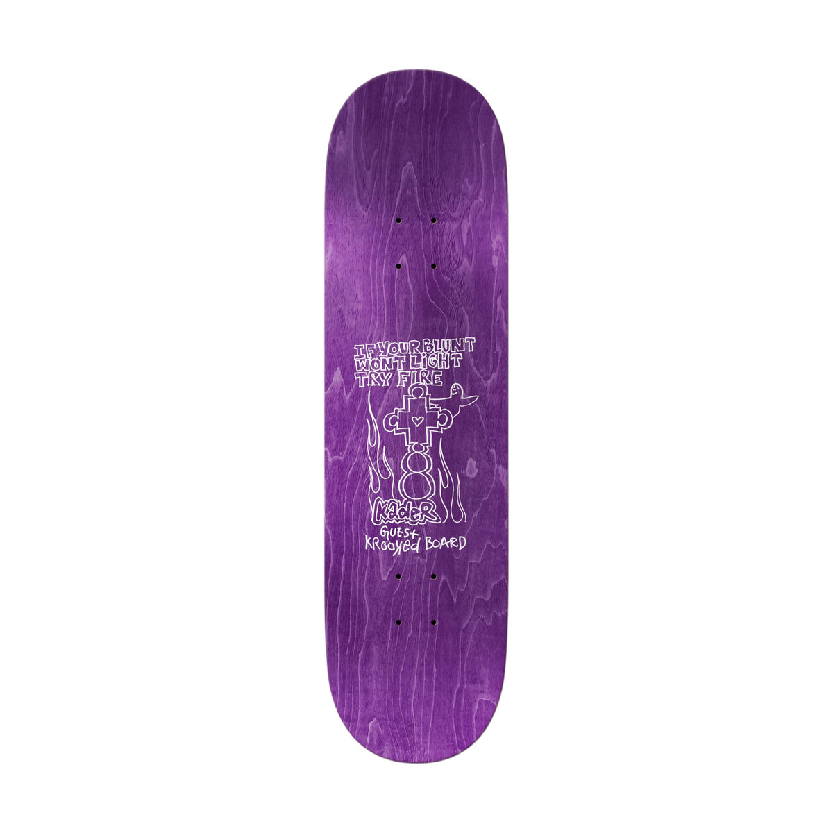 Krooked Kader Guest 8.5&quot; Deck - Venue Skateboards