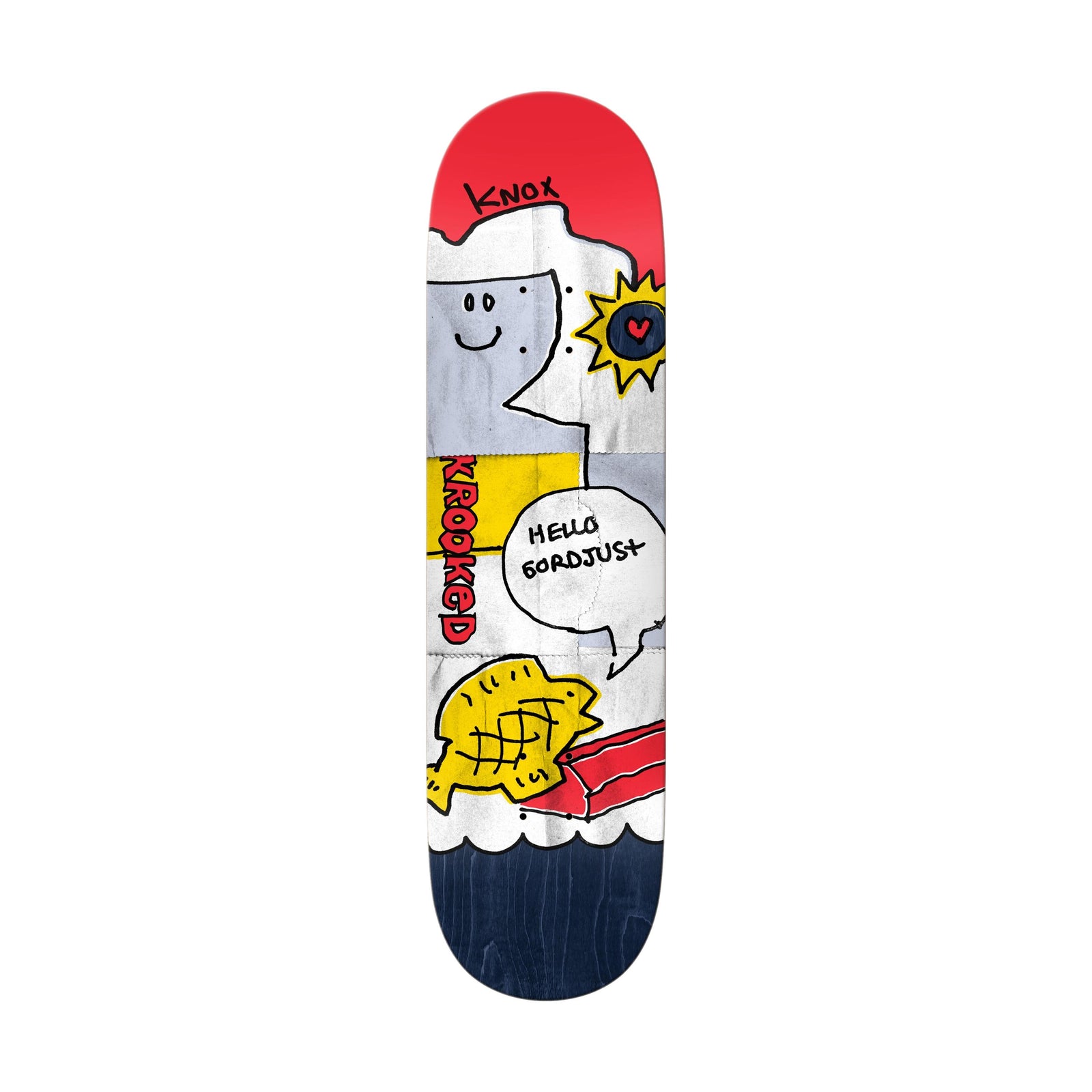Krooked Knox Gordjust 8.5" Deck - Venue Skateboards