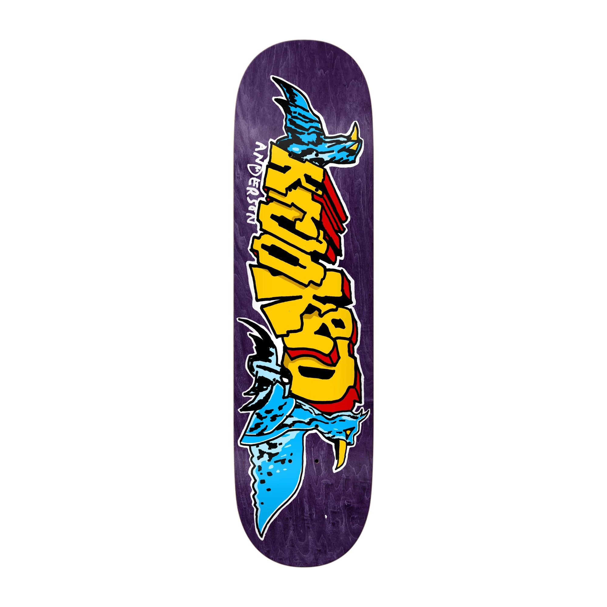 Krooked Manderson Raptors 8.38" Deck - Venue Skateboards