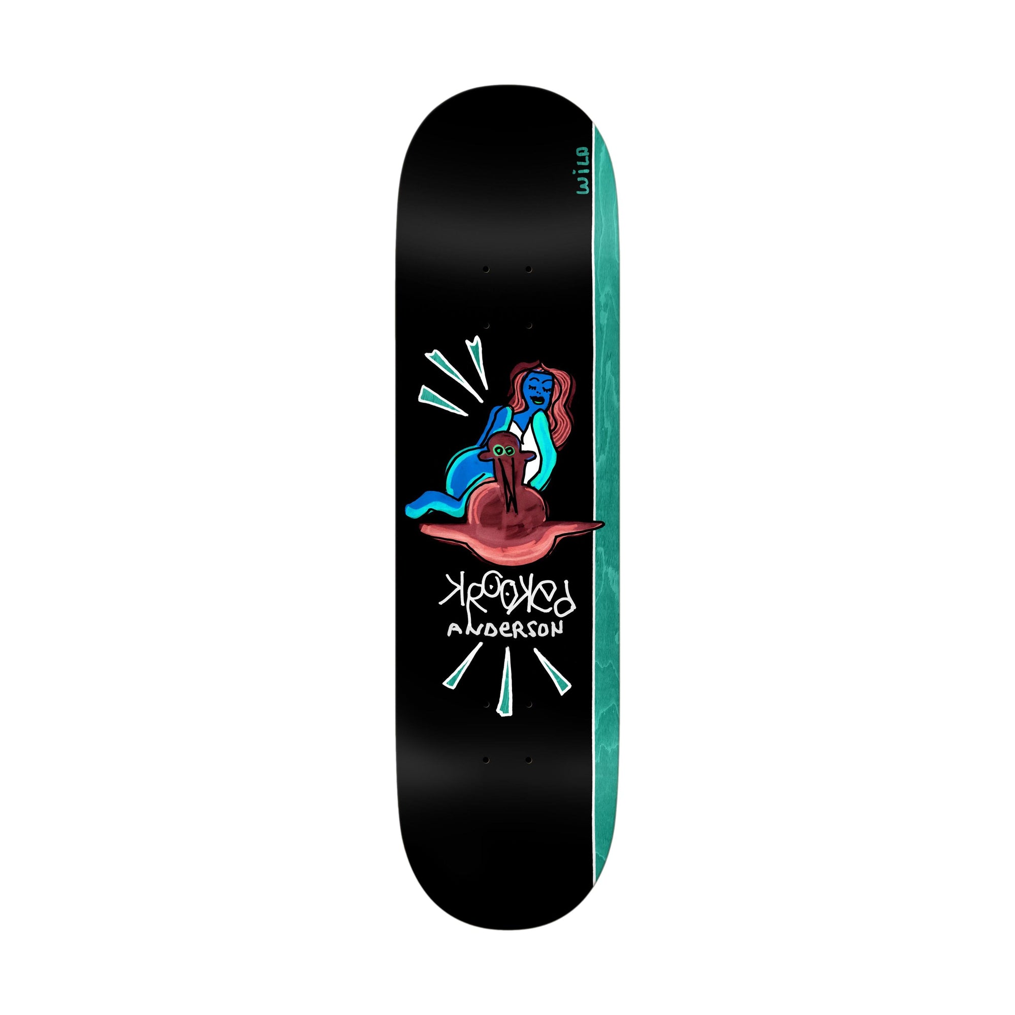 Krooked Manderson Sea Bird 8.38" Deck - Venue Skateboards