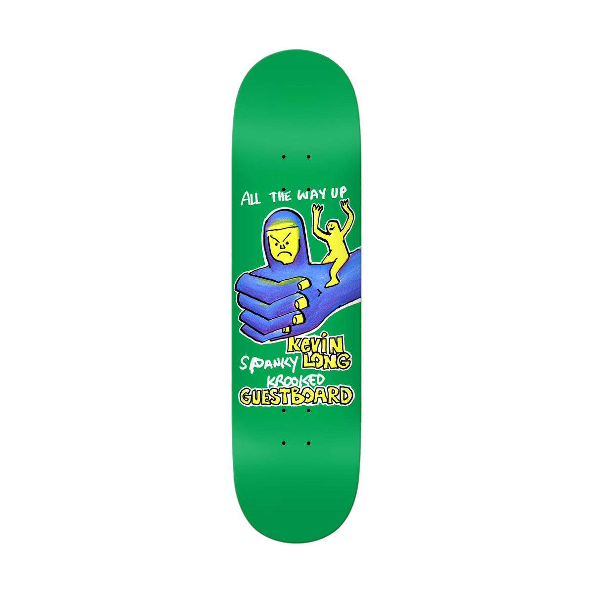 Krooked Kevin Spanky Long Guest 8.25" TF Deck - Venue Skateboards