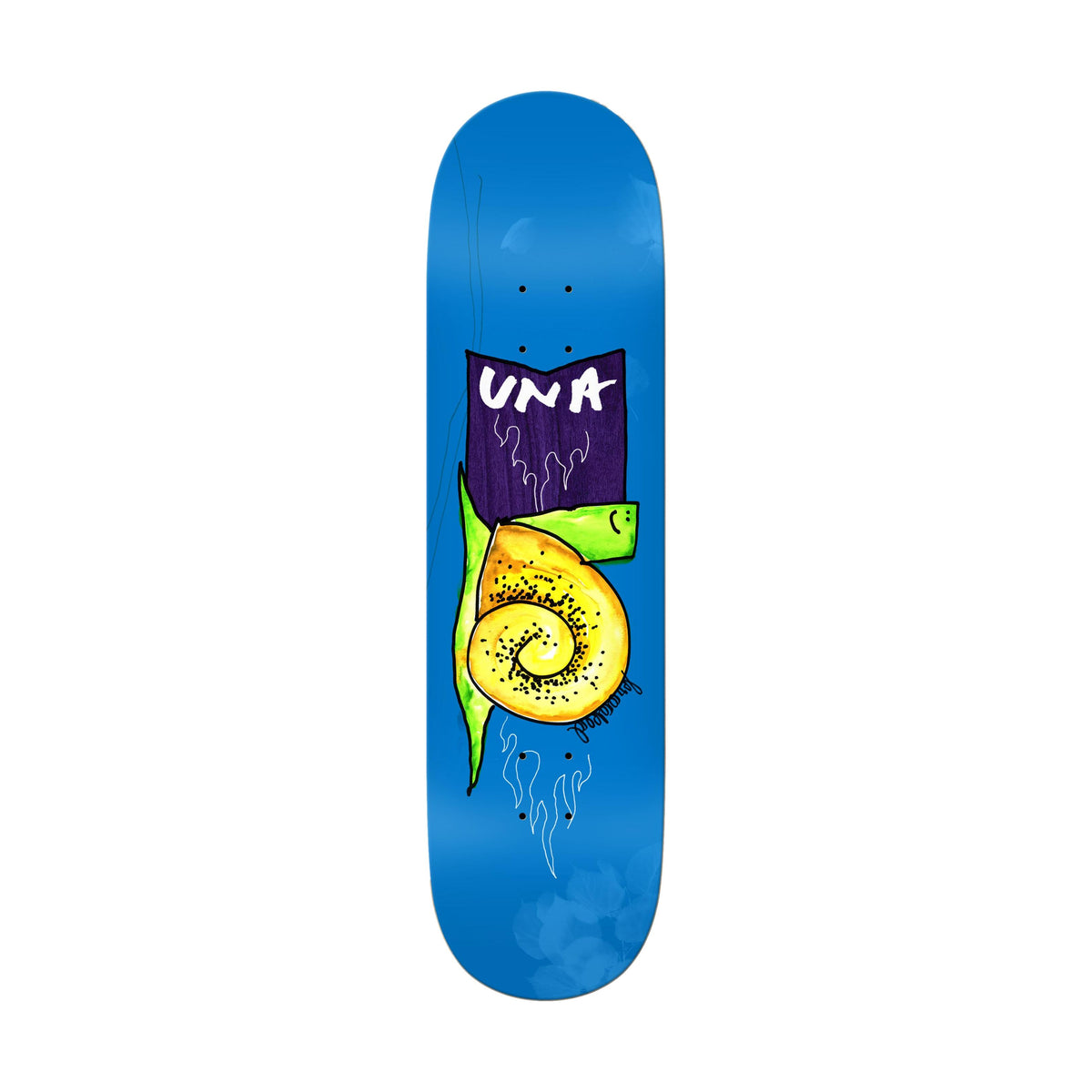 Krooked Una Flame Snail 8.25&quot; Deck - Venue Skateboards