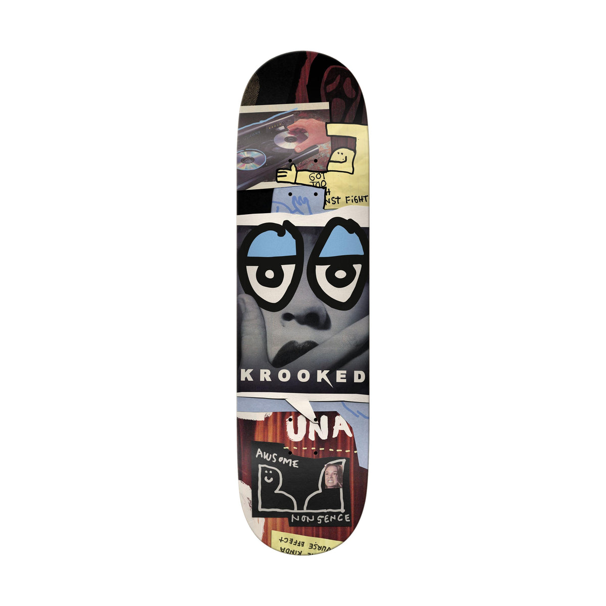 Krooked Una Nonsence 8.28" Deck - Venue Skateboards