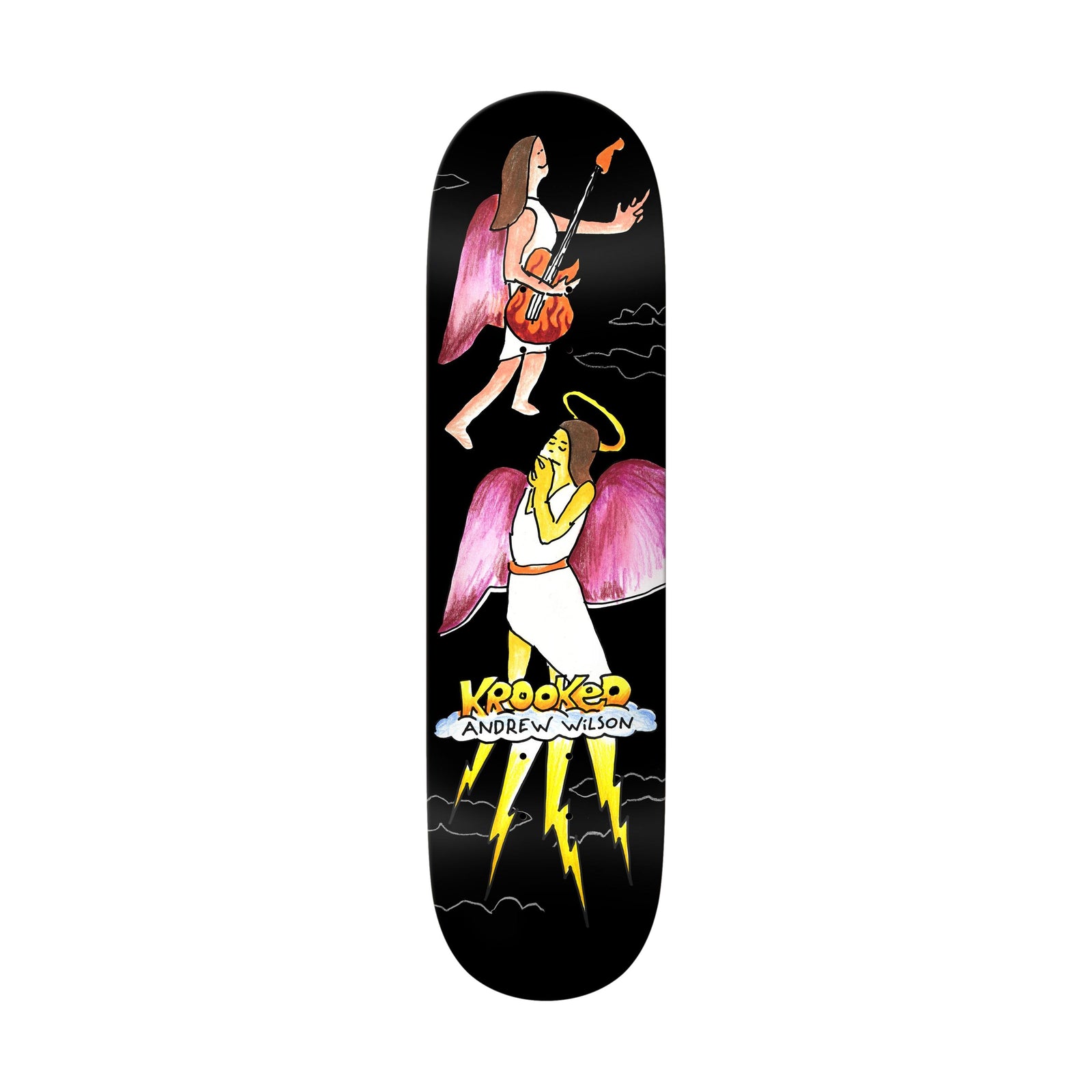 Krooked Wilson Angel 8.25" TF Deck - Venue Skateboards