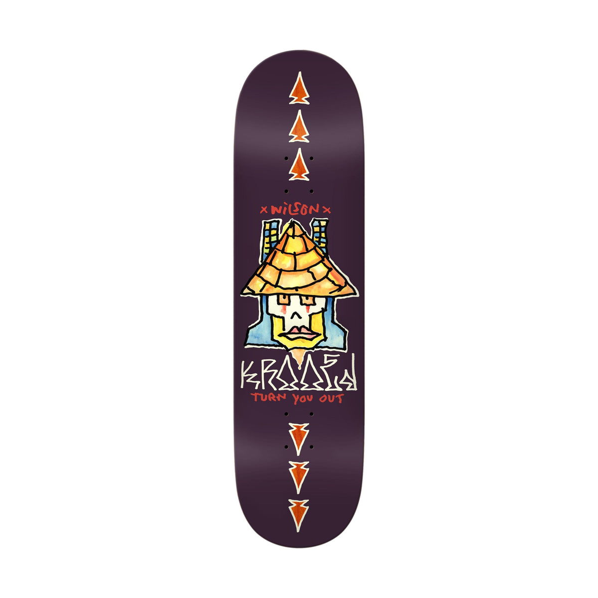 Krooked Wilson Turn Out 8.38&quot; Deck - Venue Skateboards