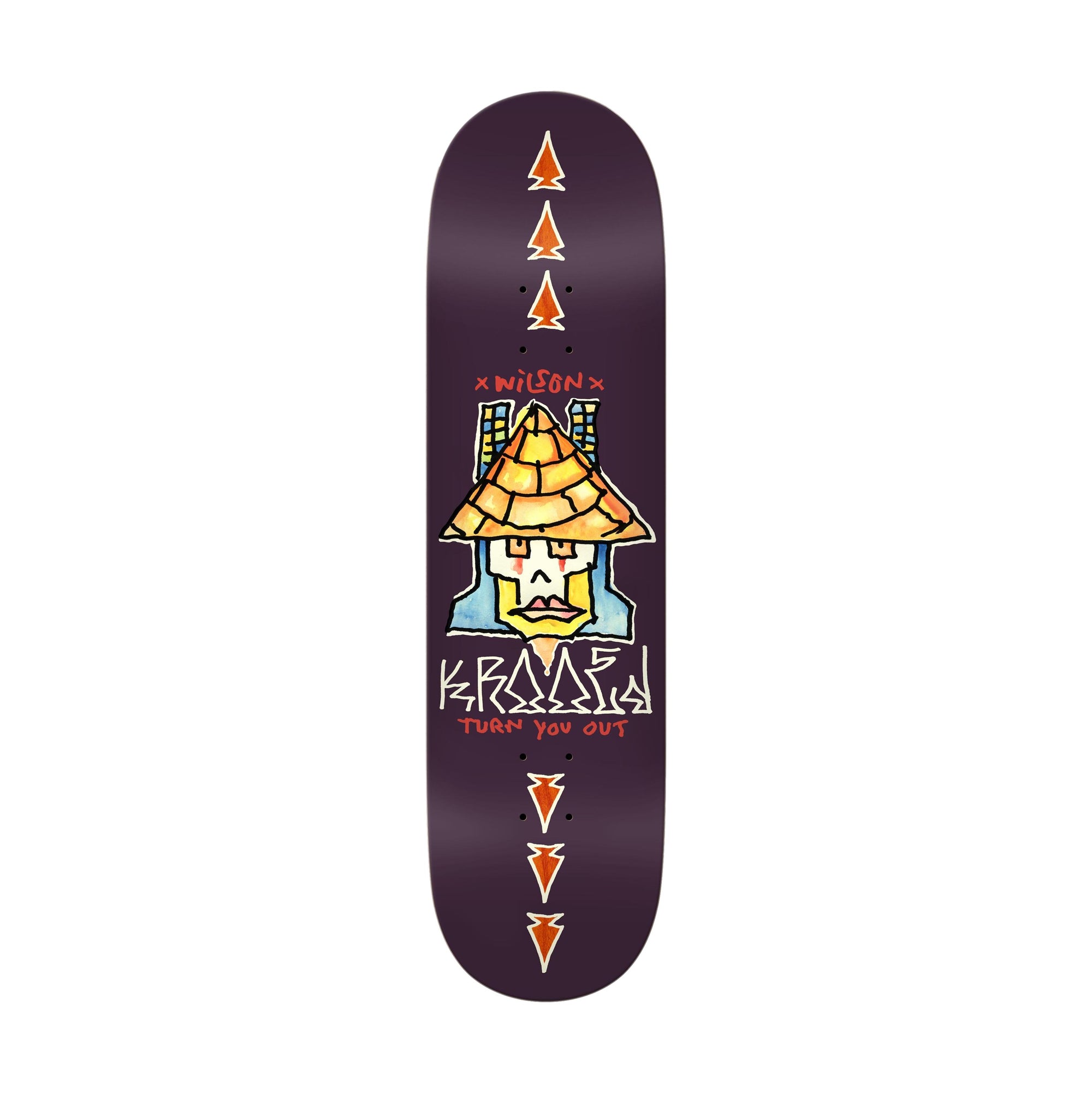 Krooked Wilson Turn Out 8.38" Deck - Venue Skateboards