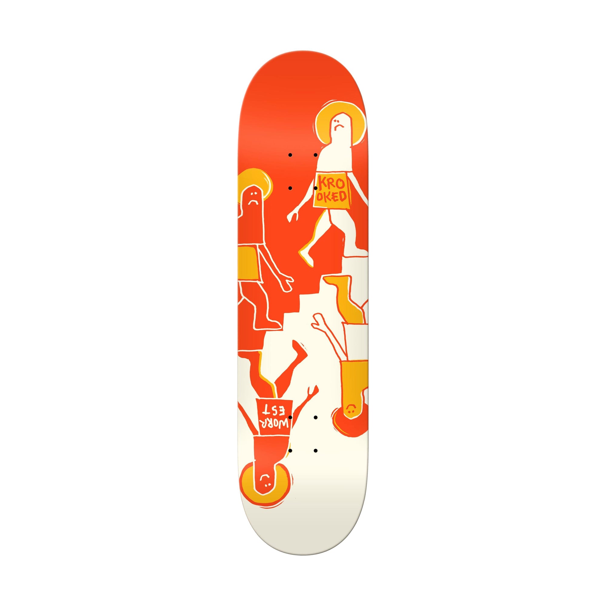 Krooked Worrest Up Down TT 8.3" Slick Deck - Venue Skateboards