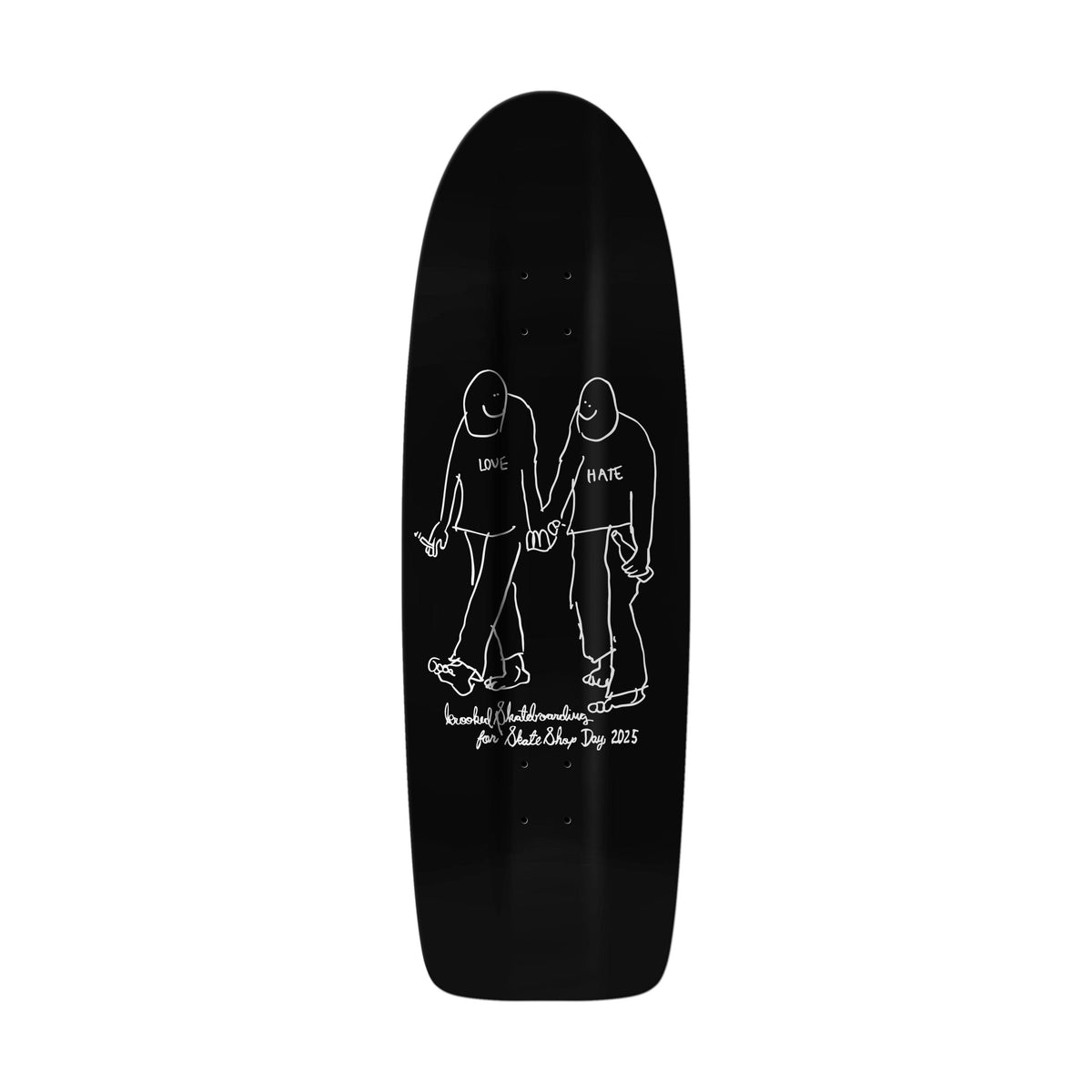 Krooked SSD25 Hate Beamer 10.75&quot; Deck - Venue Skateboards