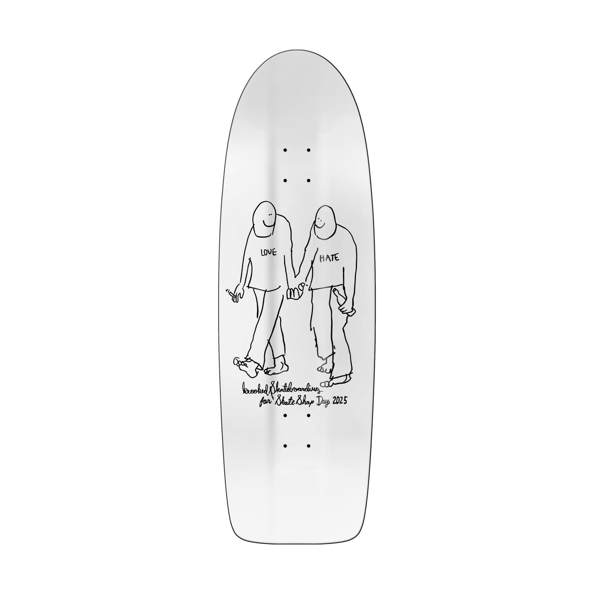 Krooked SSD25 Love Beamer 10.75&quot; Deck - Venue Skateboards