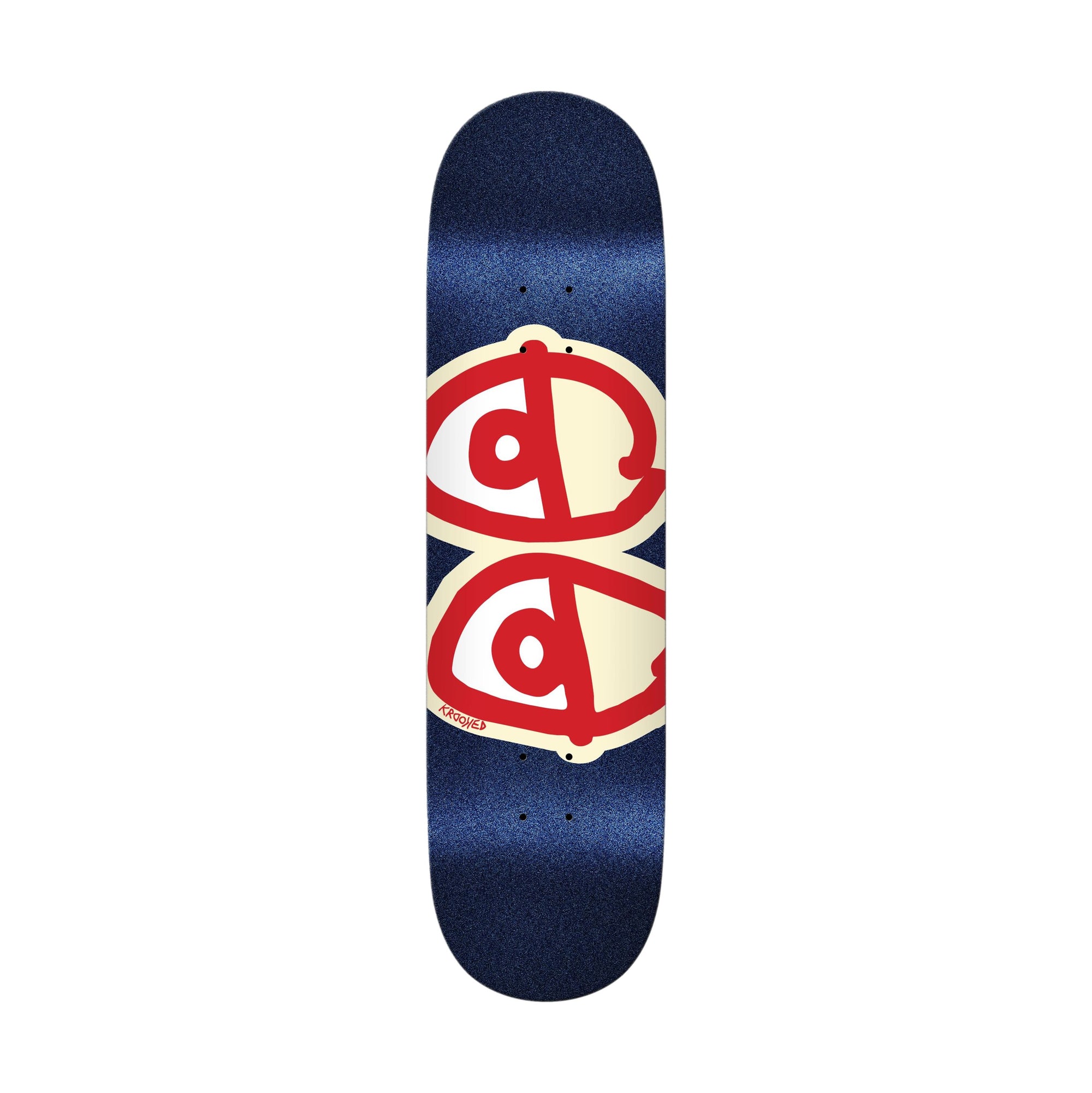 Krooked Eyes Glitter Fleck 8.5" Deck - Venue Skateboards