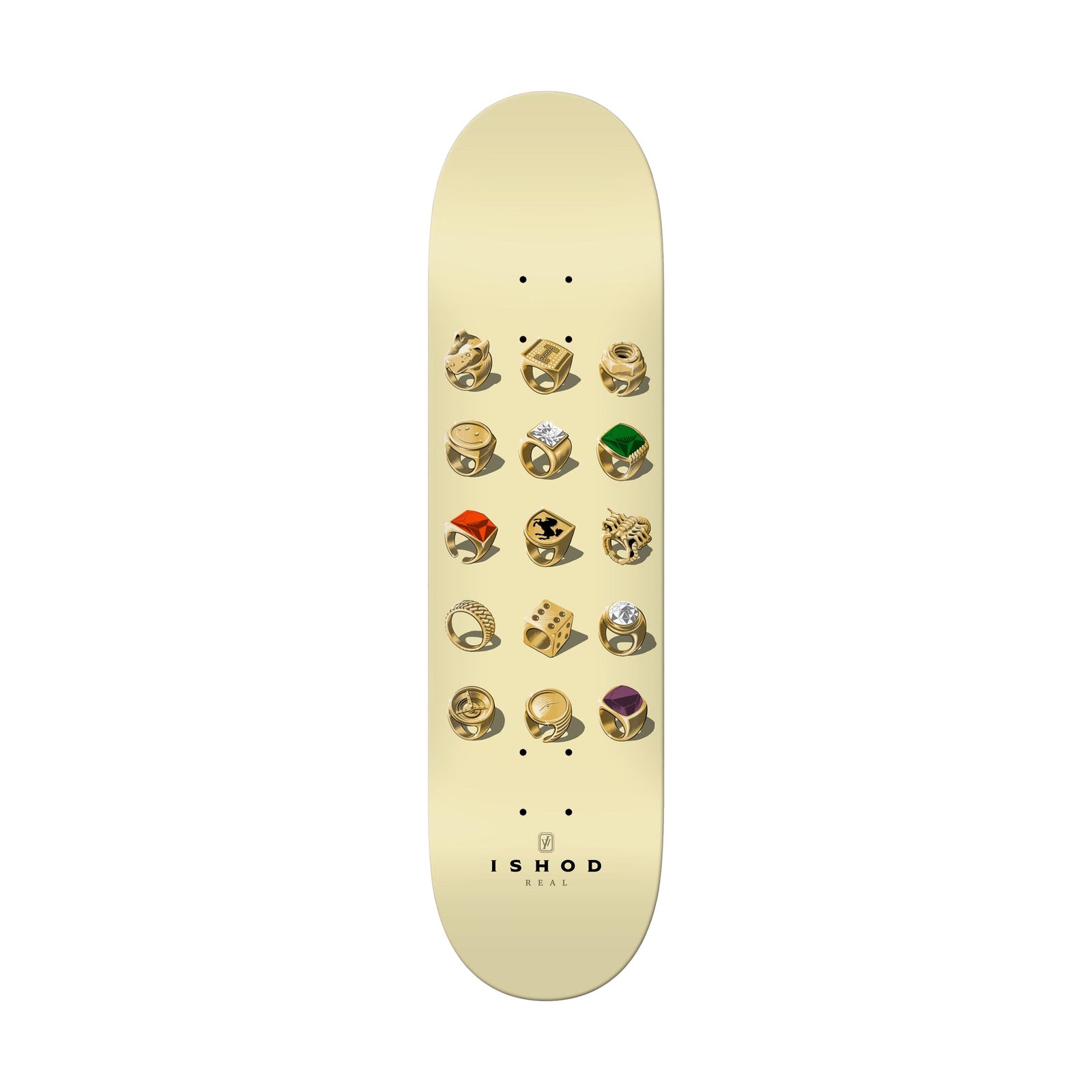 Real Ishod Jeweler TT 8.3" Slick Deck - Venue Skateboards