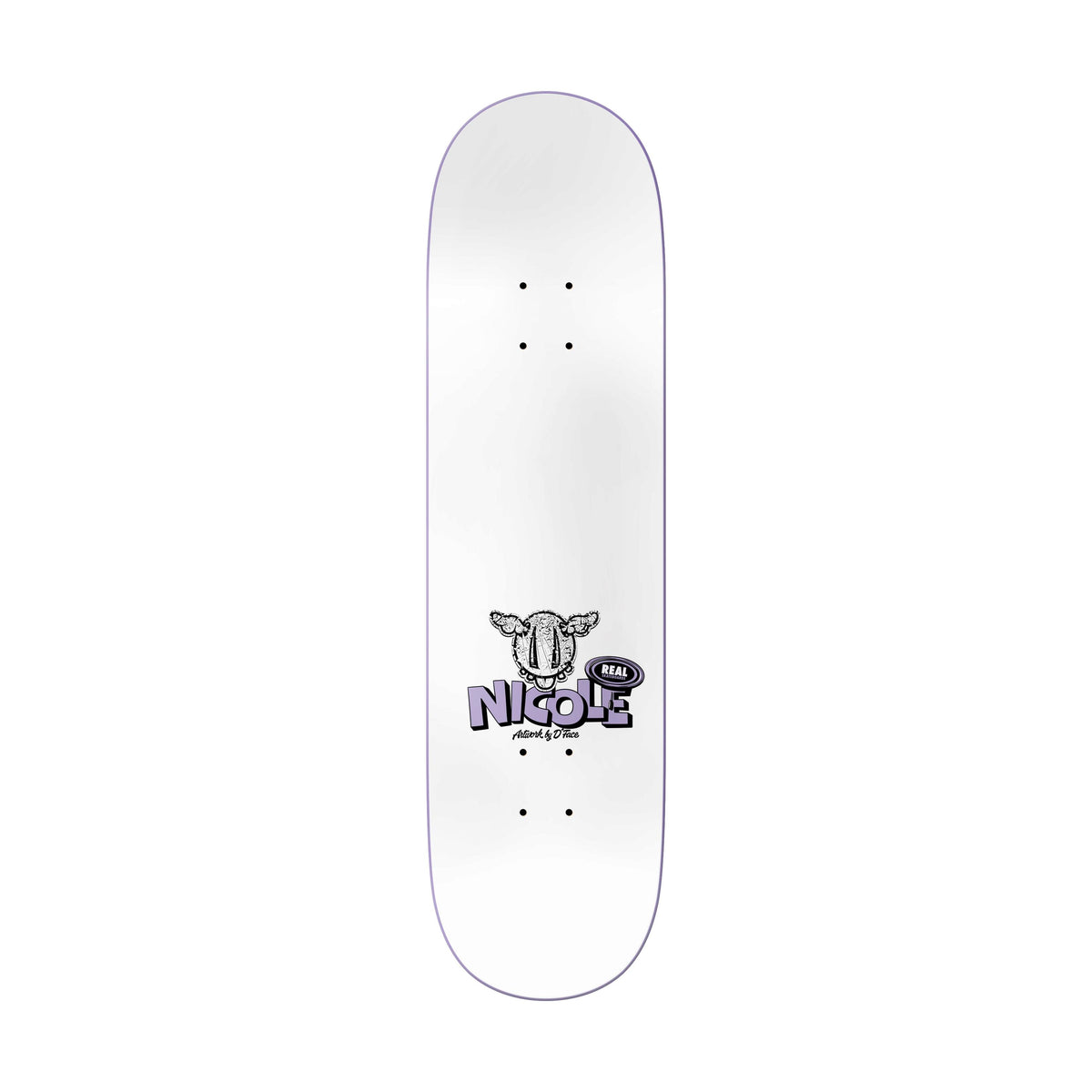 Real X D Face Nicole 8.06&quot; Deck - Venue Skateboards