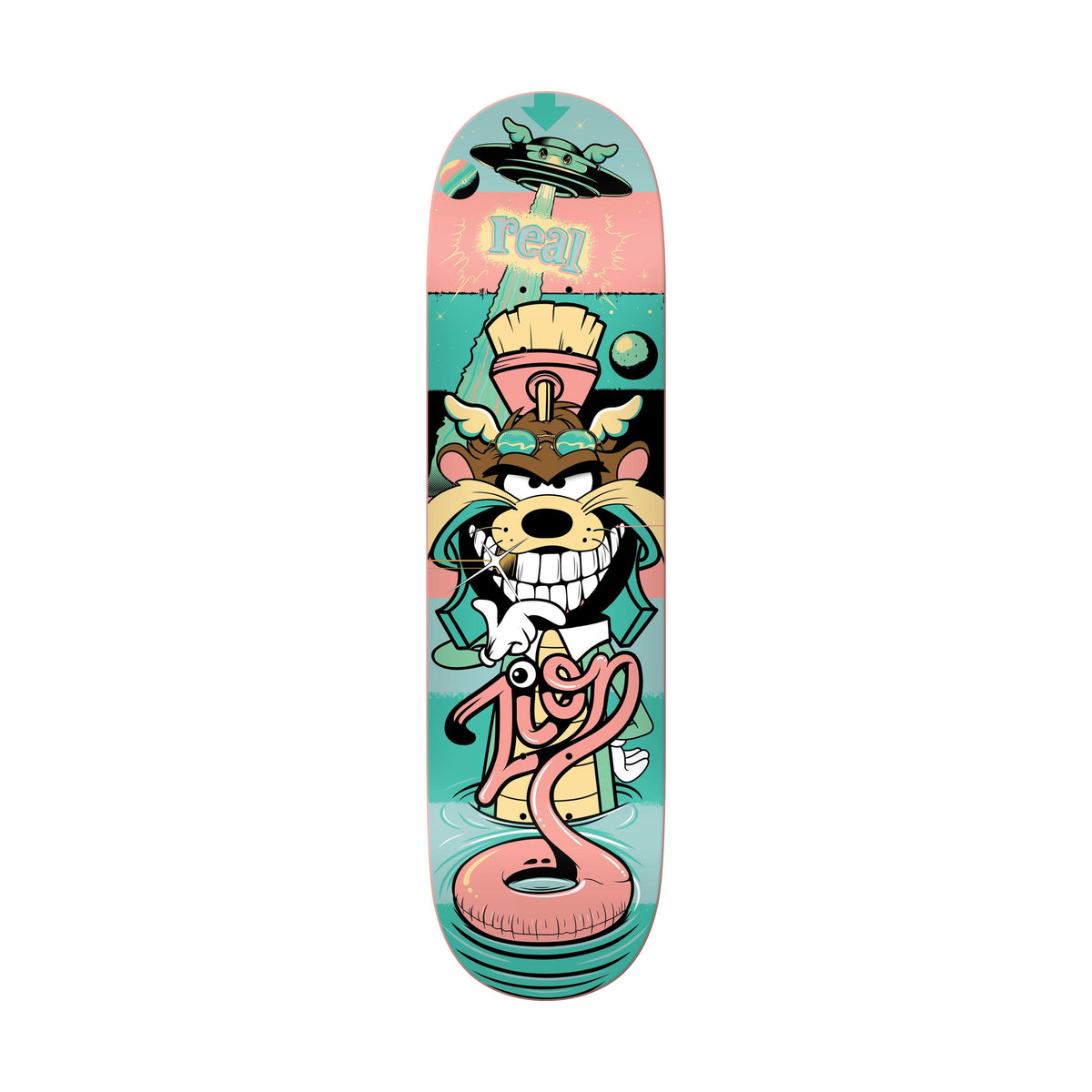 Real X D Face Zion 8.5&quot; Deck - Venue Skateboards