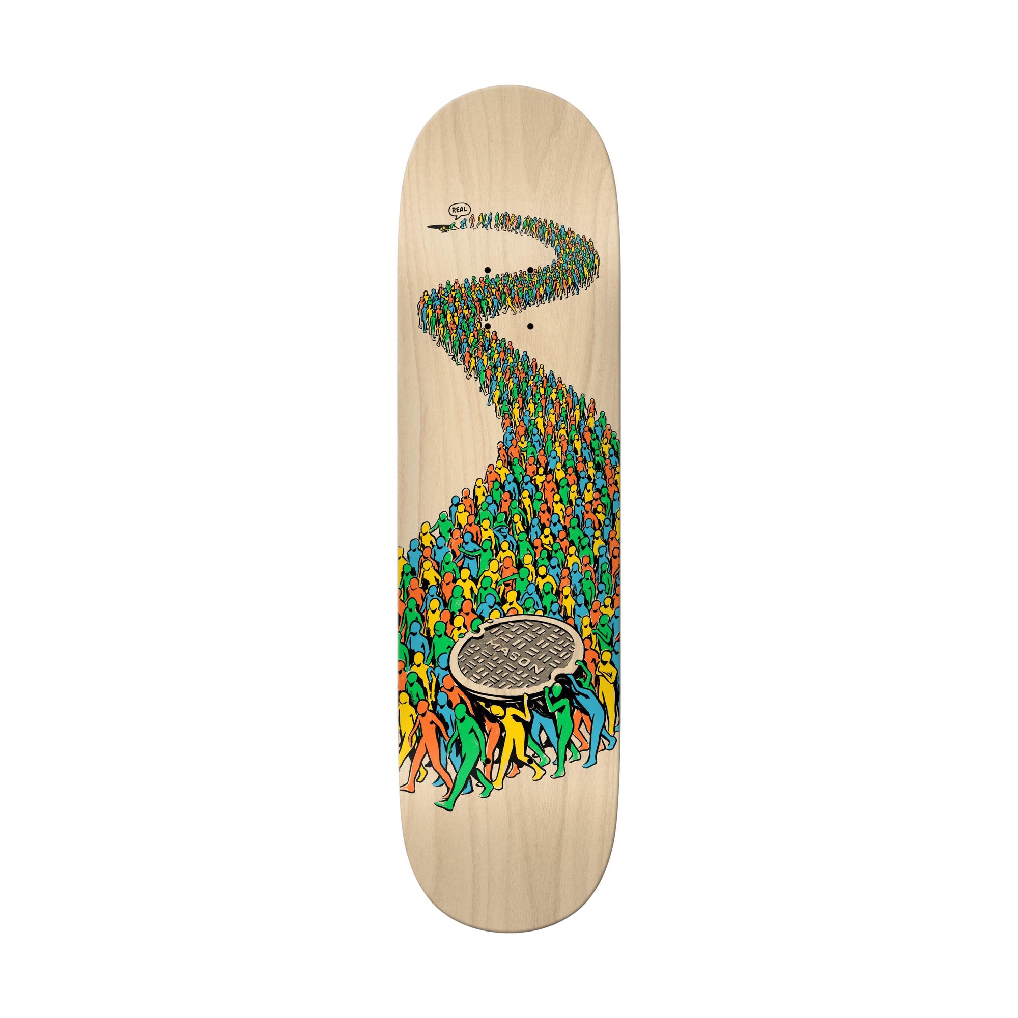 Real Mason Population TF 8.25" Deck - Venue Skateboards