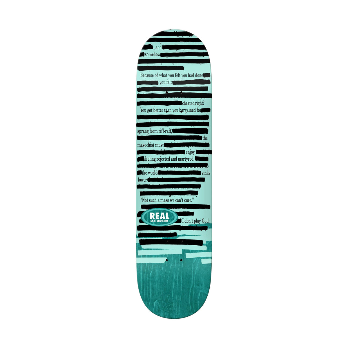 Real Team Non-Fiction 8.125" Deck - Venue Skateboards
