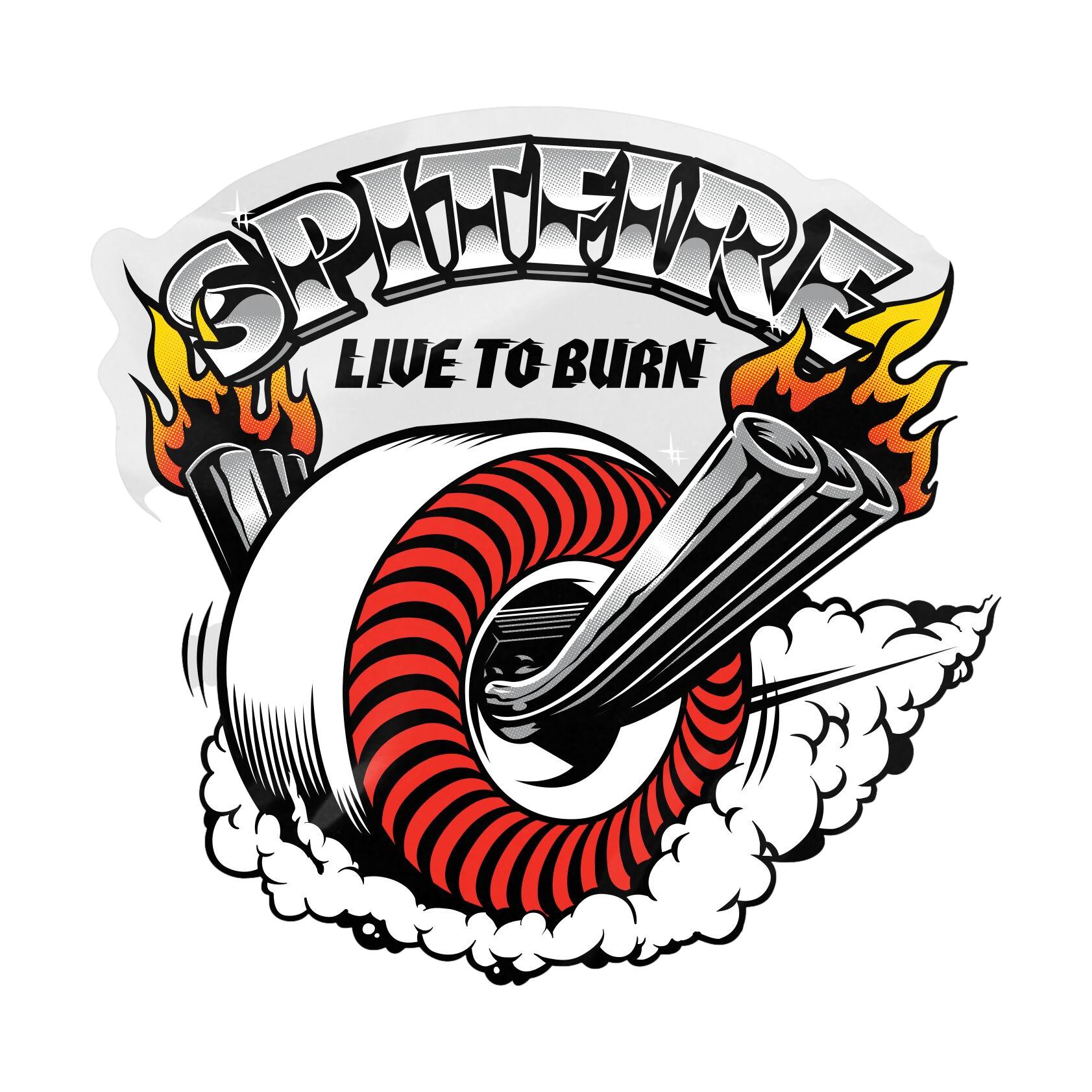 Spitfire Burnout Sticker - Venue Skateboards