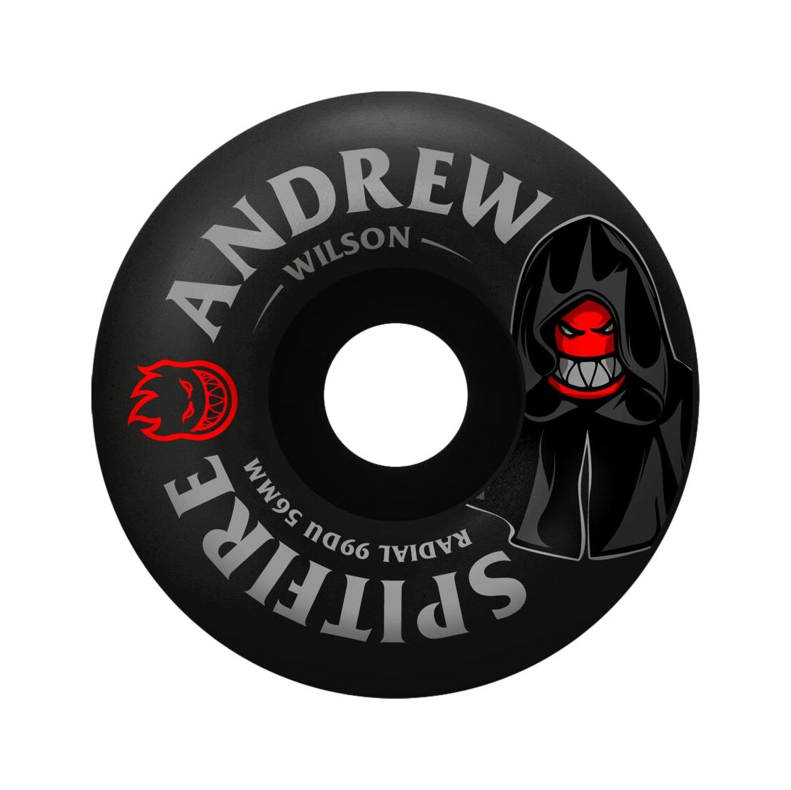 SF F499 Andrew Wilson Burn Squad Radial Black 56mm Wheels - Venue Skateboards