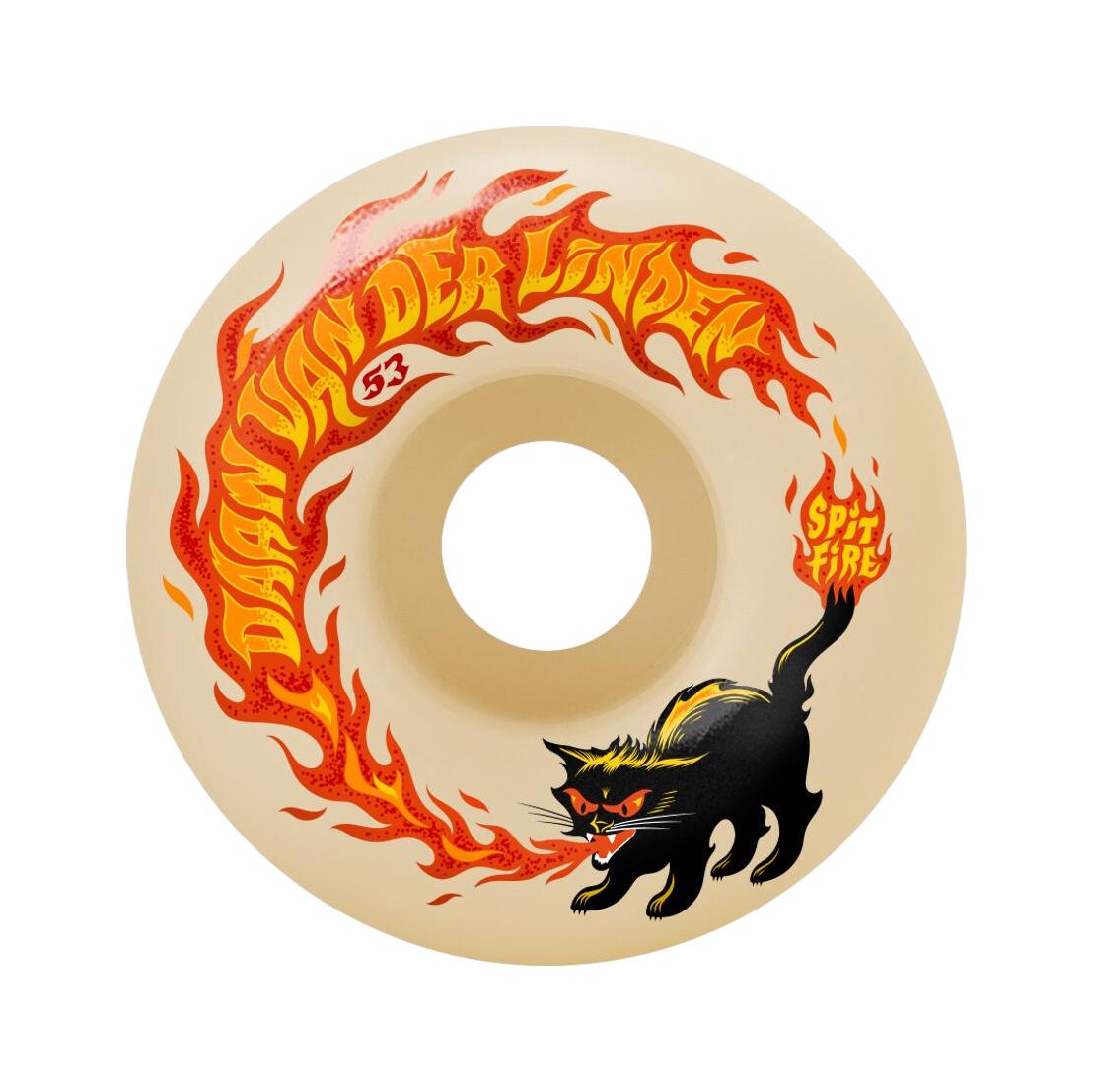 Spitfire F4 99a Daan Pyrocat 53mm Wheels - Venue Skateboards