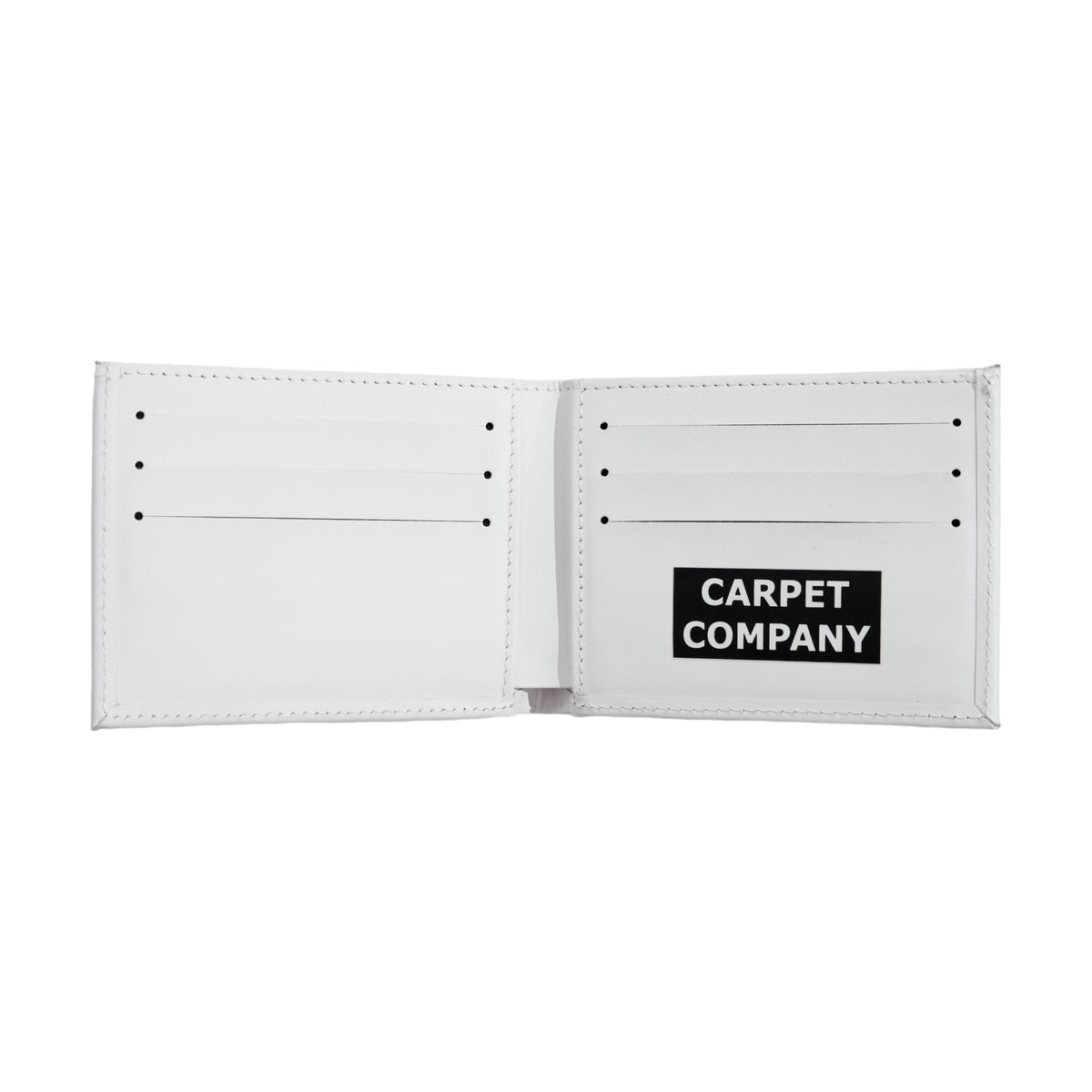 Carpet Leather Wallet White - Venue Skateboards