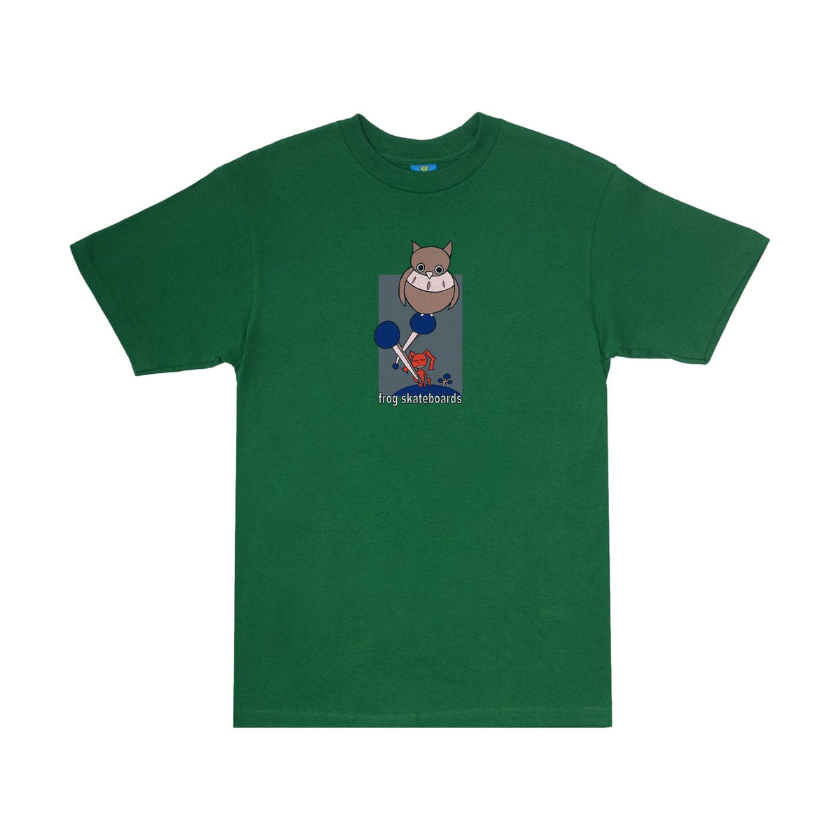 Frog Wise One T-shirt Green - Venue Skateboards